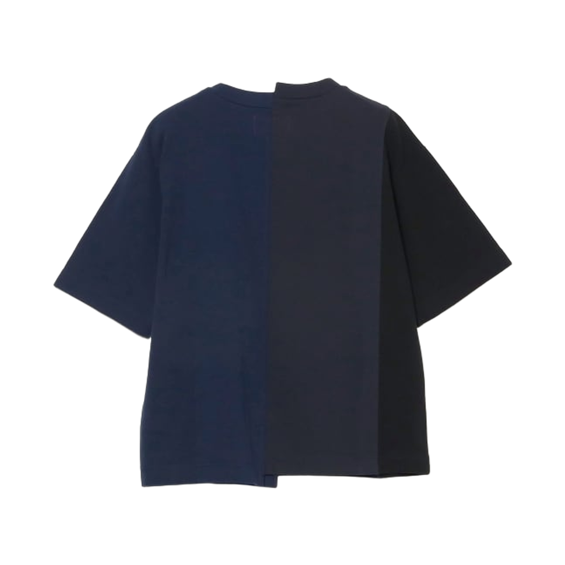(W) 노스페이스 퍼플라벨 x 빔즈 보이 어시메트릭 로고 티셔츠 네이비((W) The North Face Purple Label x Beams Boy Asymmetric Logo T-Shirt Navy) - 2