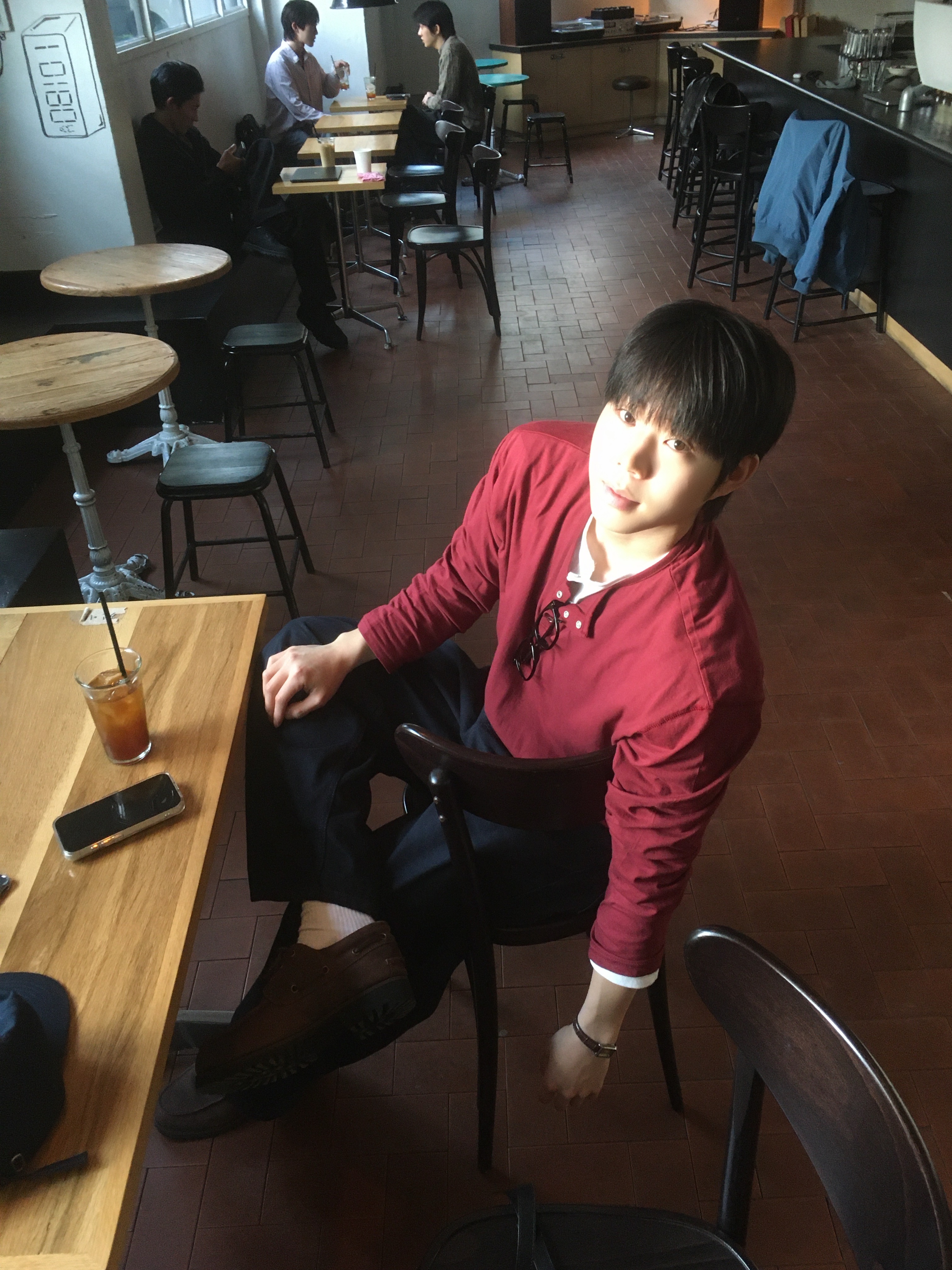 Casio LTP-V007L-9B, Timberland x Thisisneverthat 3-Eye Authentic Boat Shoes Brown - Wide 착용 스타일 - 2