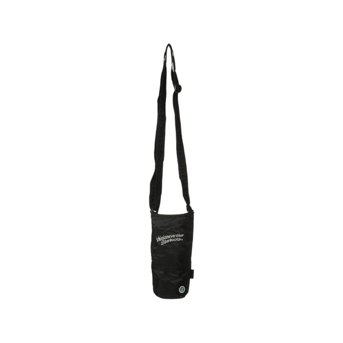 디스이즈네버댓 x 스타벅스 패커블 보틀 백 블랙(thisisneverthat x Starbucks Packable Bottle Bag Black)