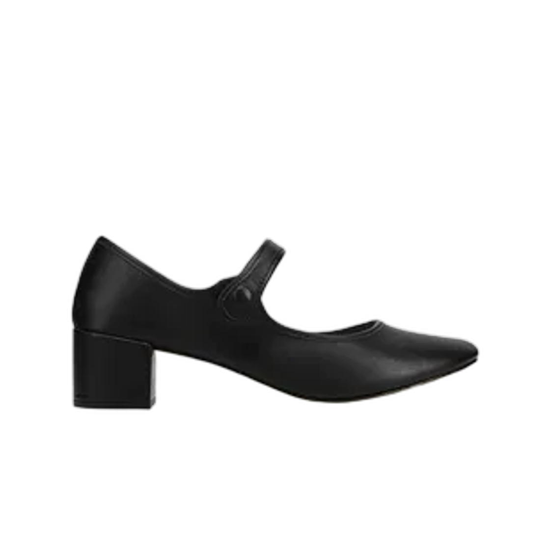 V4274VE410 (W) Repetto Mary Jane Pina By Kaia Gerber Black