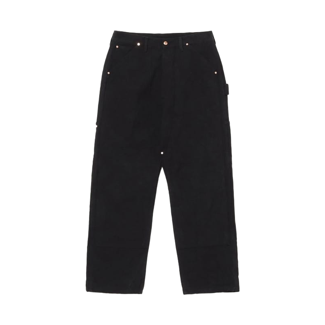 코모리 코튼 덕 페인터 팬츠 블랙 - 26SS(Comoli Cotton Duck Painter Pants Black - 26SS)