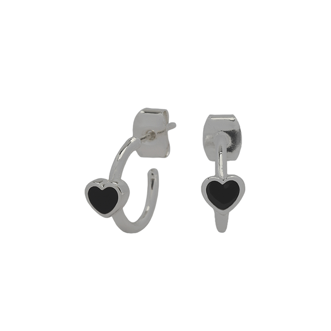 NONENON-262 Nonenon Love Bend Earring Silver925