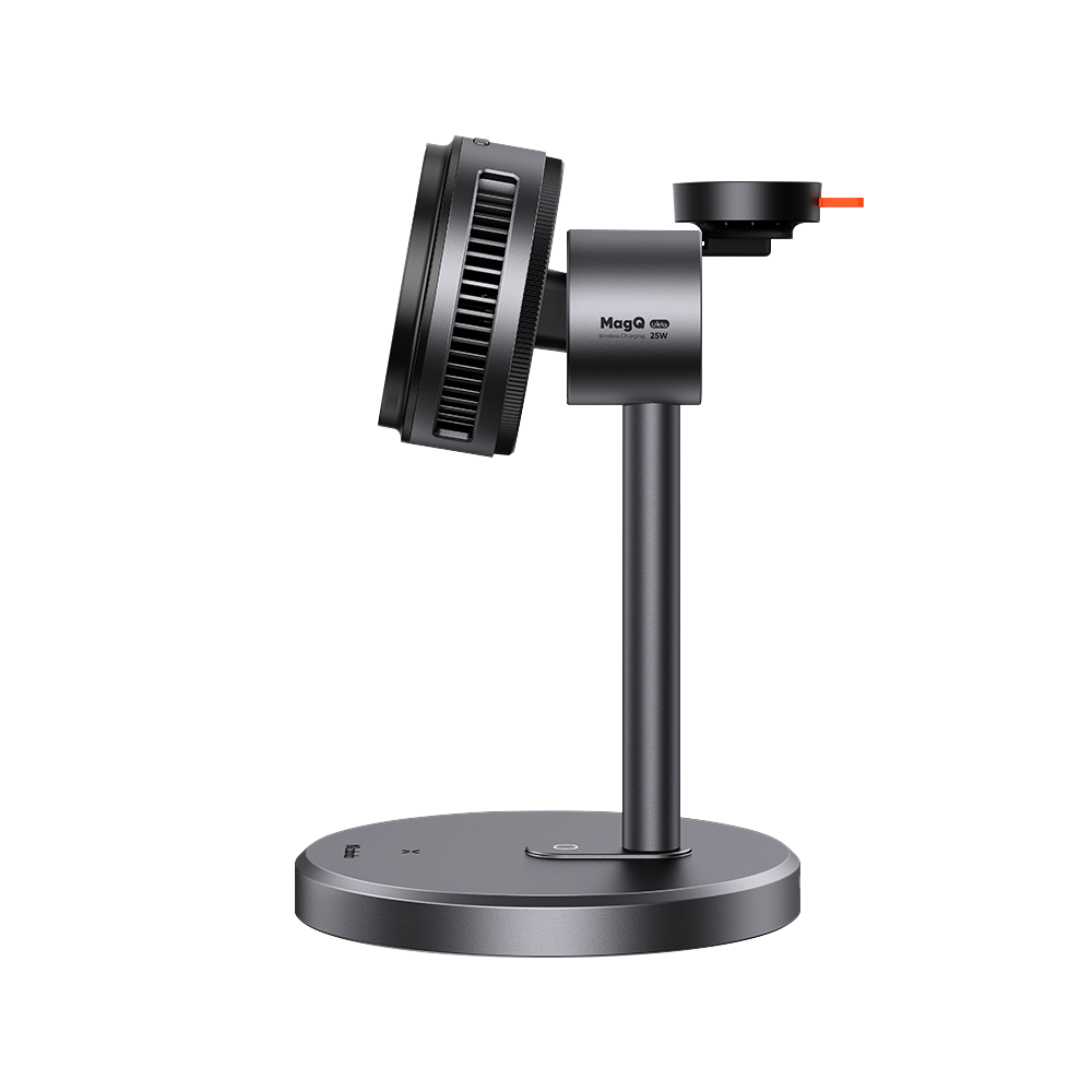맥도도 Qi2.2 25W 3in1 맥세이프 고속 무선충전 TEC 쿨링 스탠드 거치대 CH617(Mcdodo Qi2.2 25W 3in1 Magnetic Wireless Fast TEC Cooling Charging Stand CH617) - 4