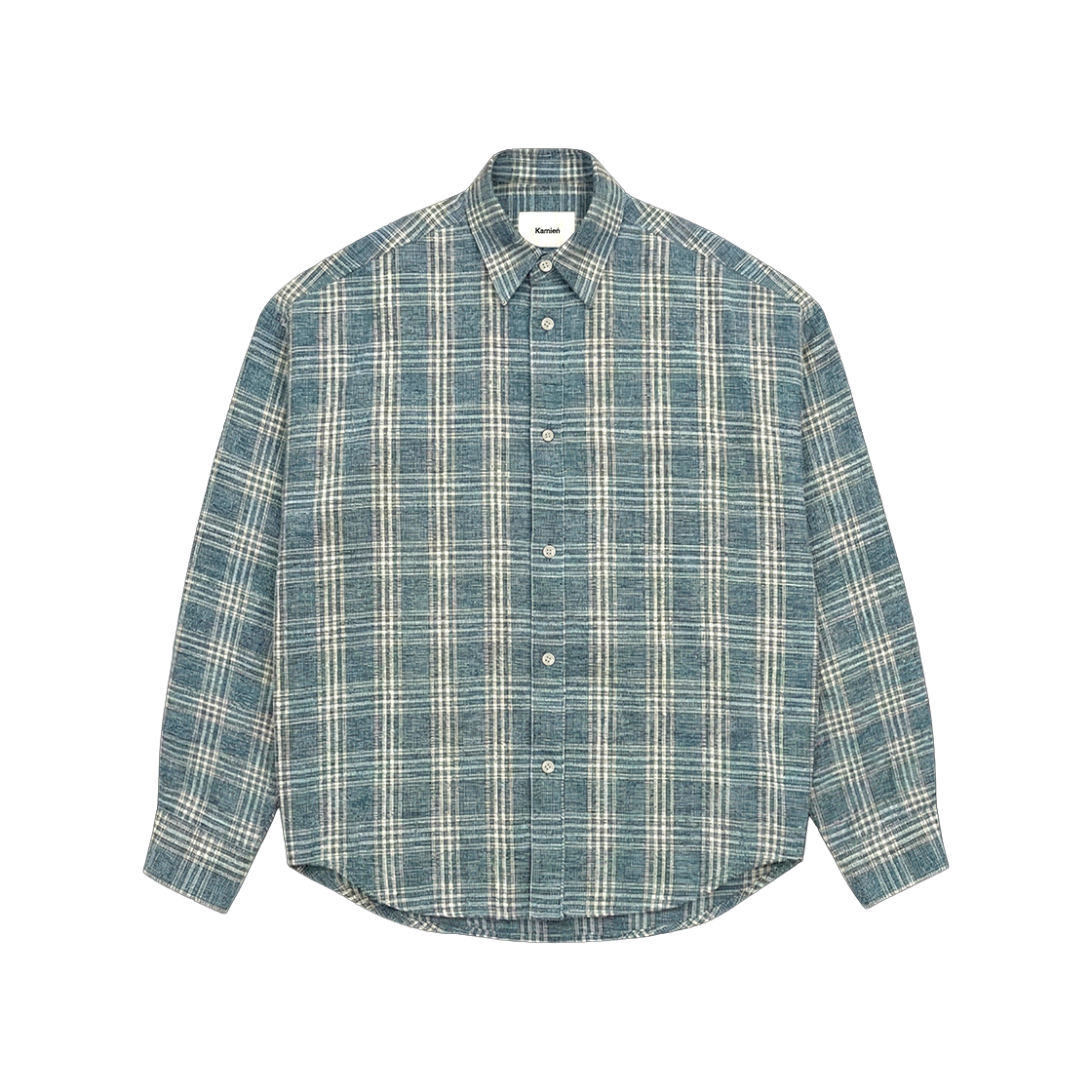 카미엔 벨라루스 린넨 체크 셔츠(Kamien Belarus Linen Check Shirt)