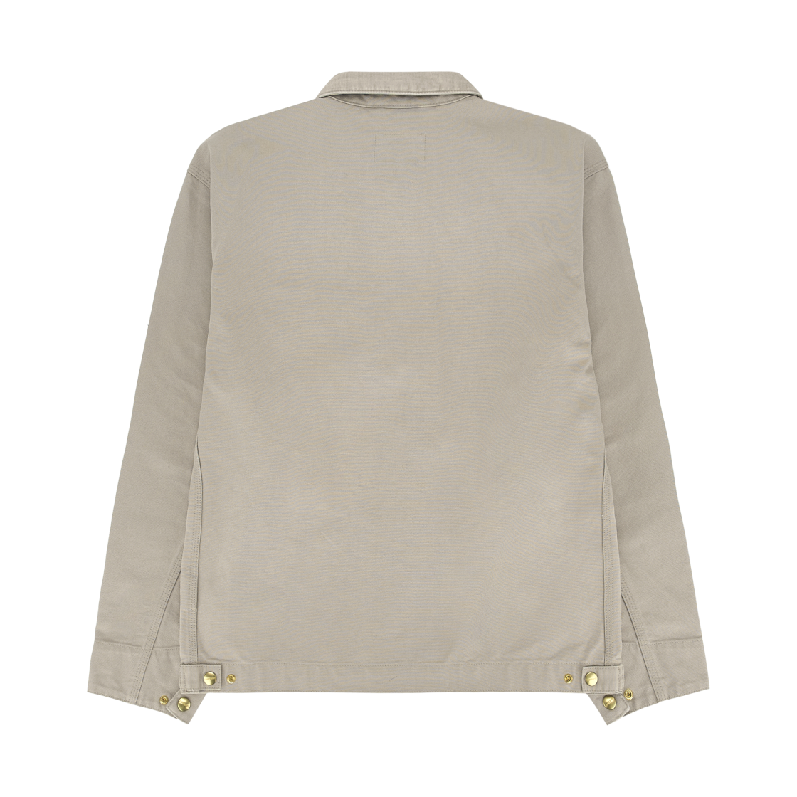 칼하트 WIP 언라인드 디어본 스톤 캔버스 디트로이트 자켓 베이지 - 스프링(Carhartt WIP Unlined Dearborn Stone Canvas Detroit Jacket Beige - Spring) - 2