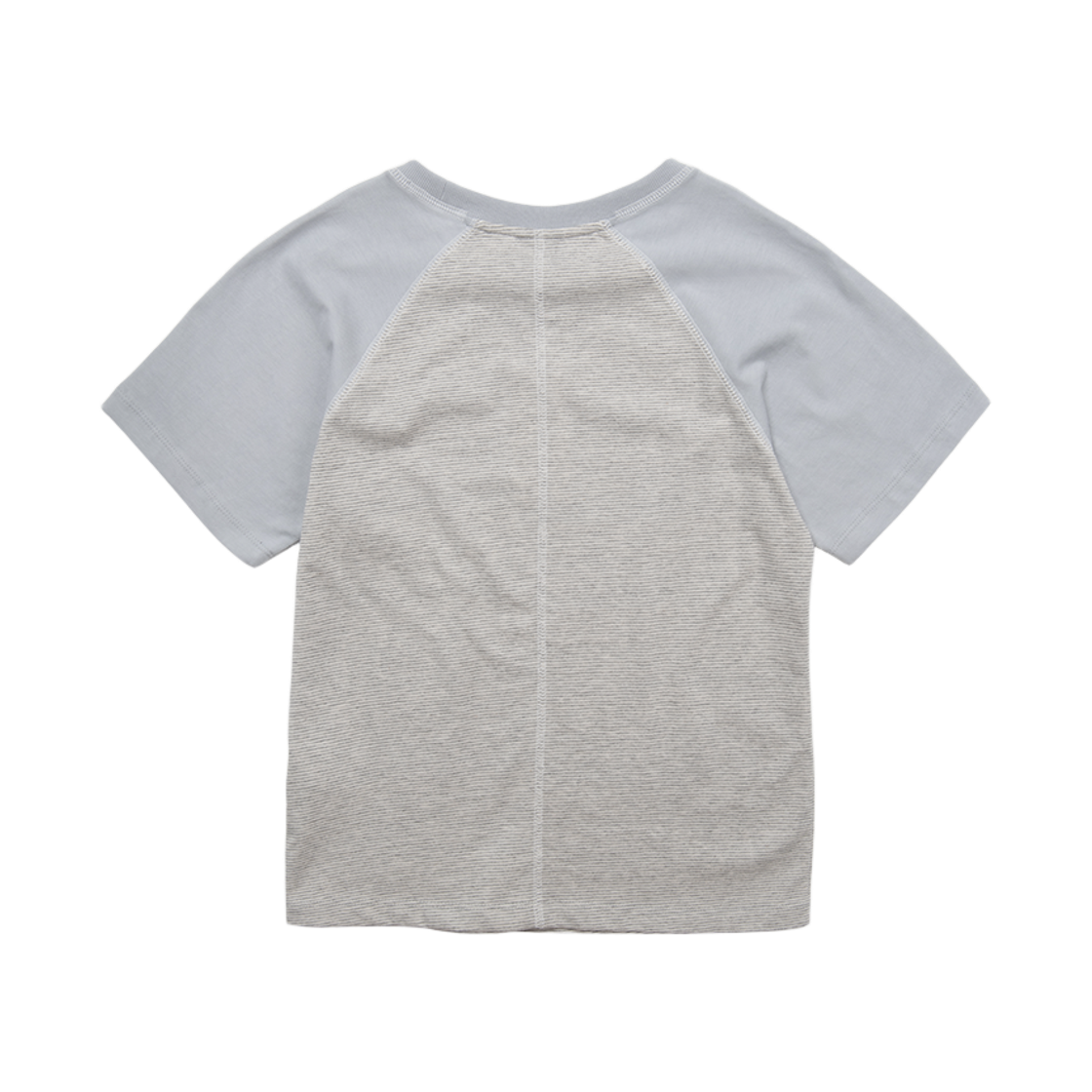 리오므 스타피쉬 스트라이프 래글런 티셔츠 그레이(Riomeu Starfish Stripe Raglan T-shirt Gray) - 2