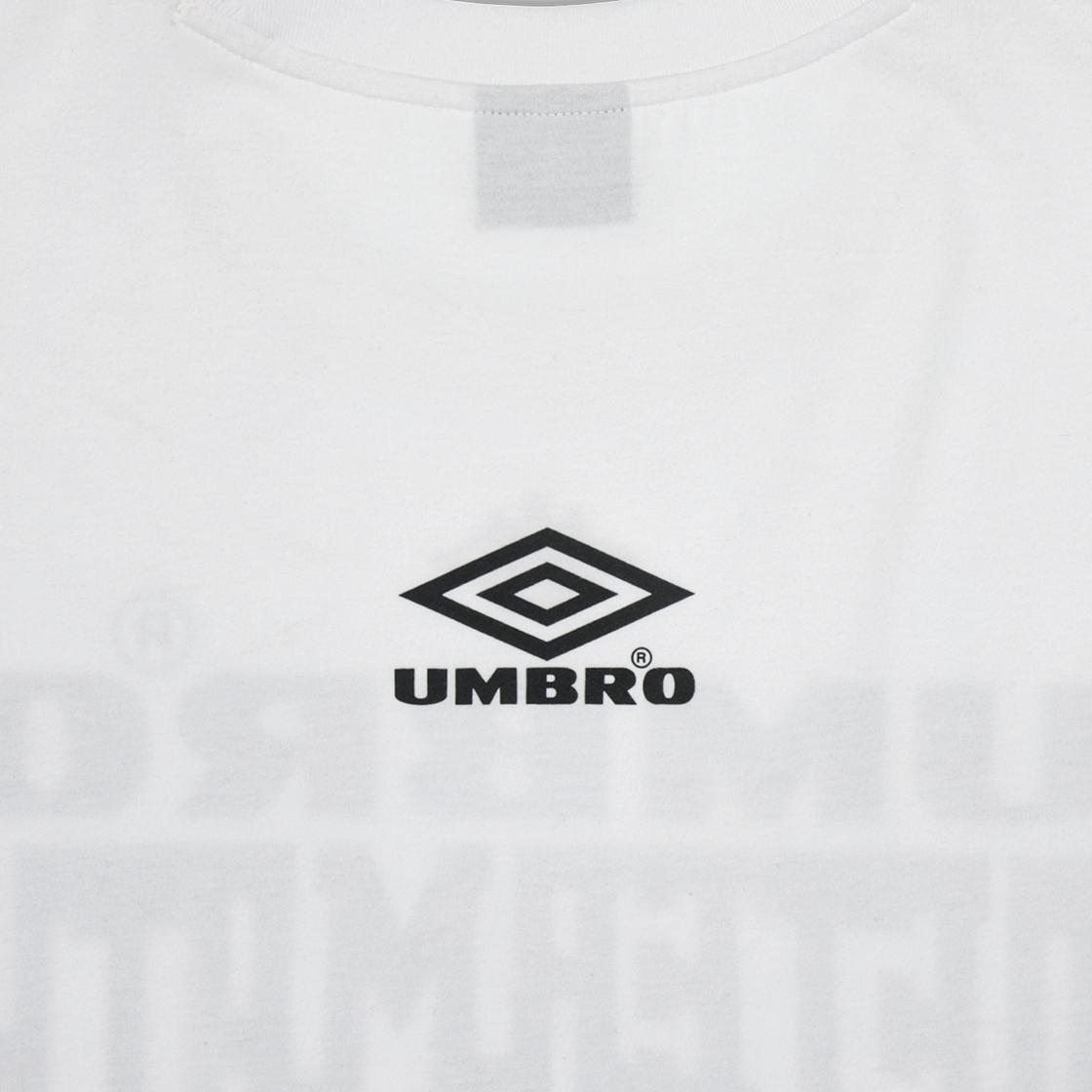 애프터매스 X 엄브로 빅 레터 티 화이트(Atm X Umbro Big Letter Tee White) - 5
