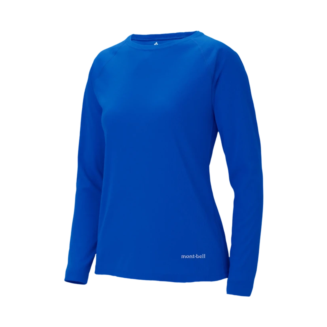 1114927 (W) Montbell Wickron Fit Long Sleeve T-Shirt Blue