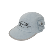 Problemallways Logo Denim Pocket Camp Cap SkyBlue