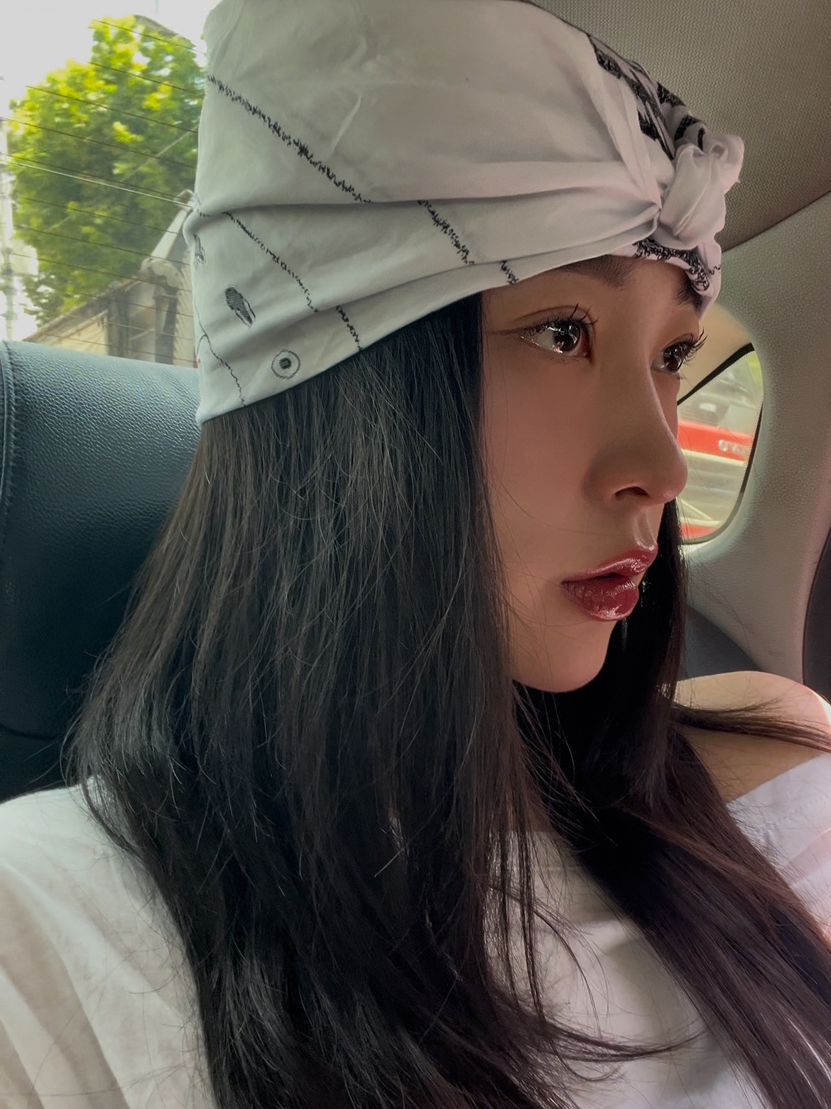 RBBT BoneFrog Bandana Yang 착용 스타일 - 4