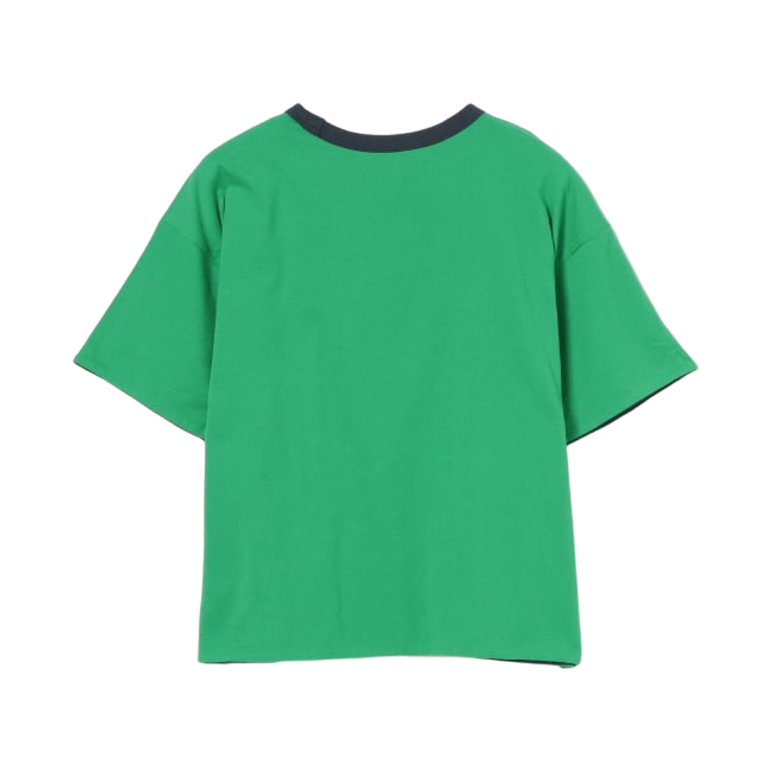 (W) 빔즈 하트 리버시블 프린트 티셔츠 그린((W) Beams Heart Reversible Print T-Shirt Green) - 2