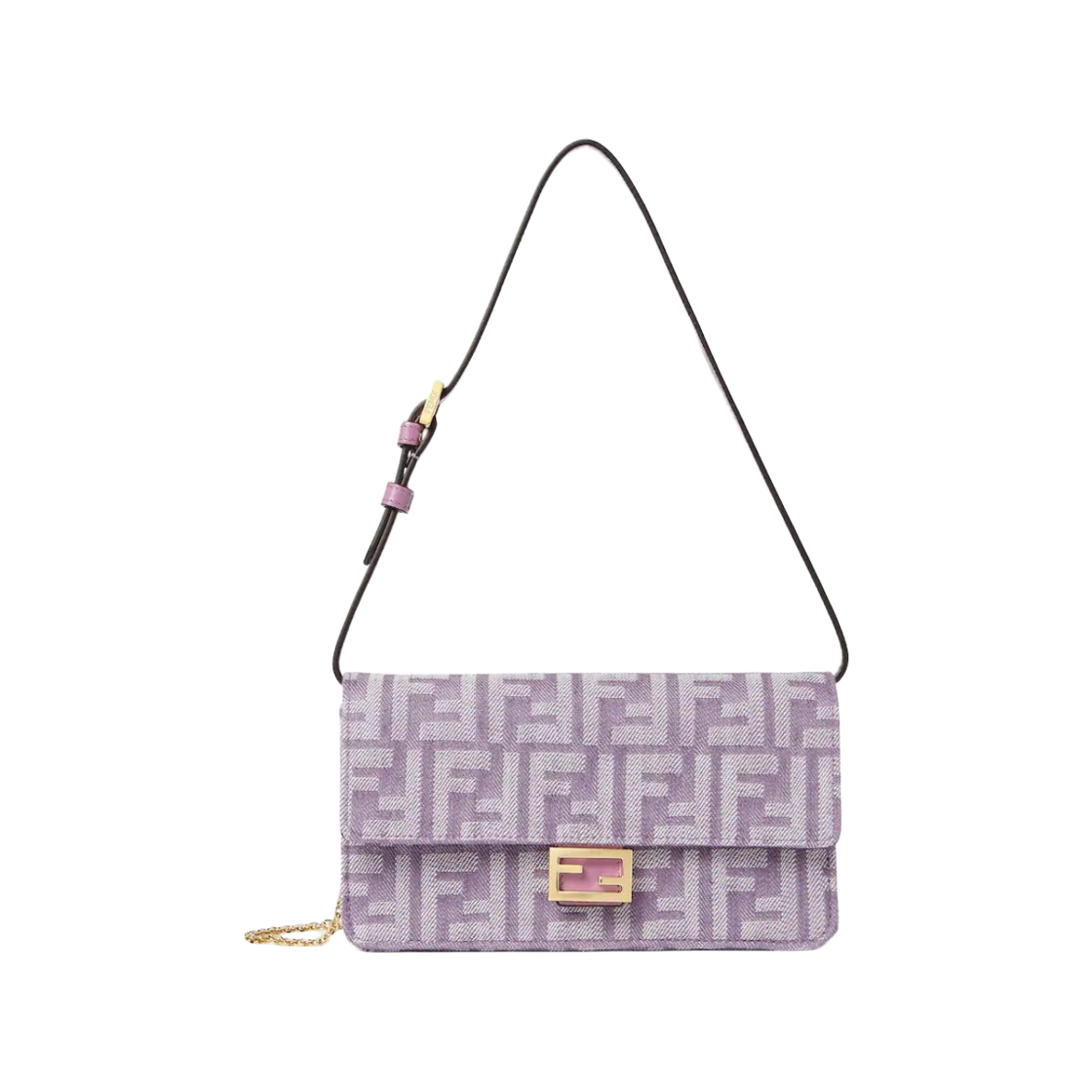 펜디 바게트 체인 월렛 퍼플(Fendi Baguette Chain Wallet Purple) - 1