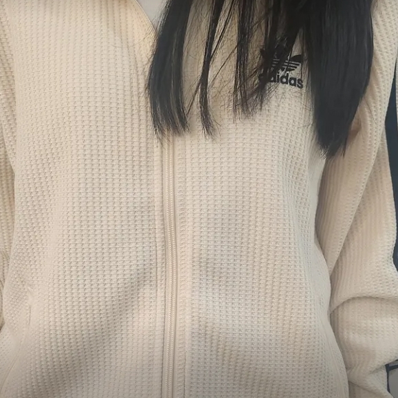 Adidas Waffle Beckenbauer Track Top Wonder White - KR Sizing 착용 스타일