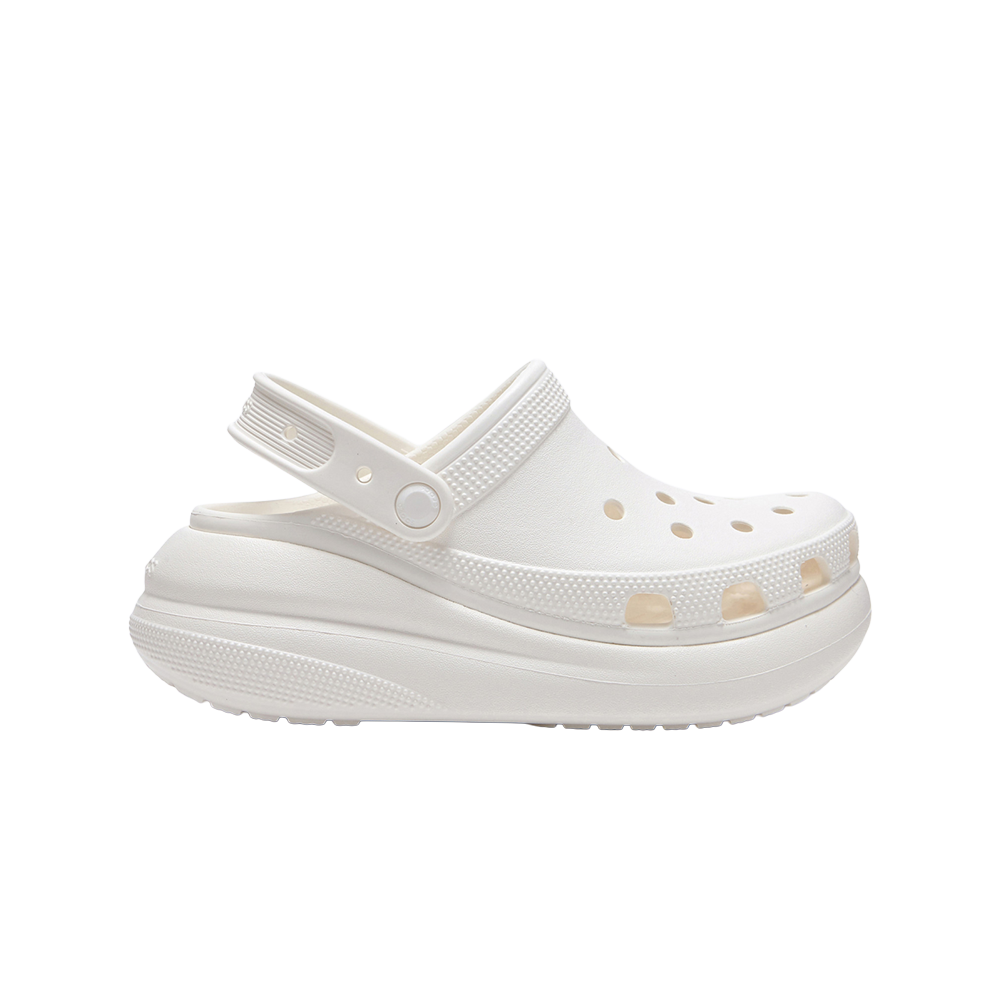 [10% 쿠폰] 크록스 클래식 크러쉬 클로그 화이트([10% 쿠폰] Crocs Classic Crush Clog White) - 1