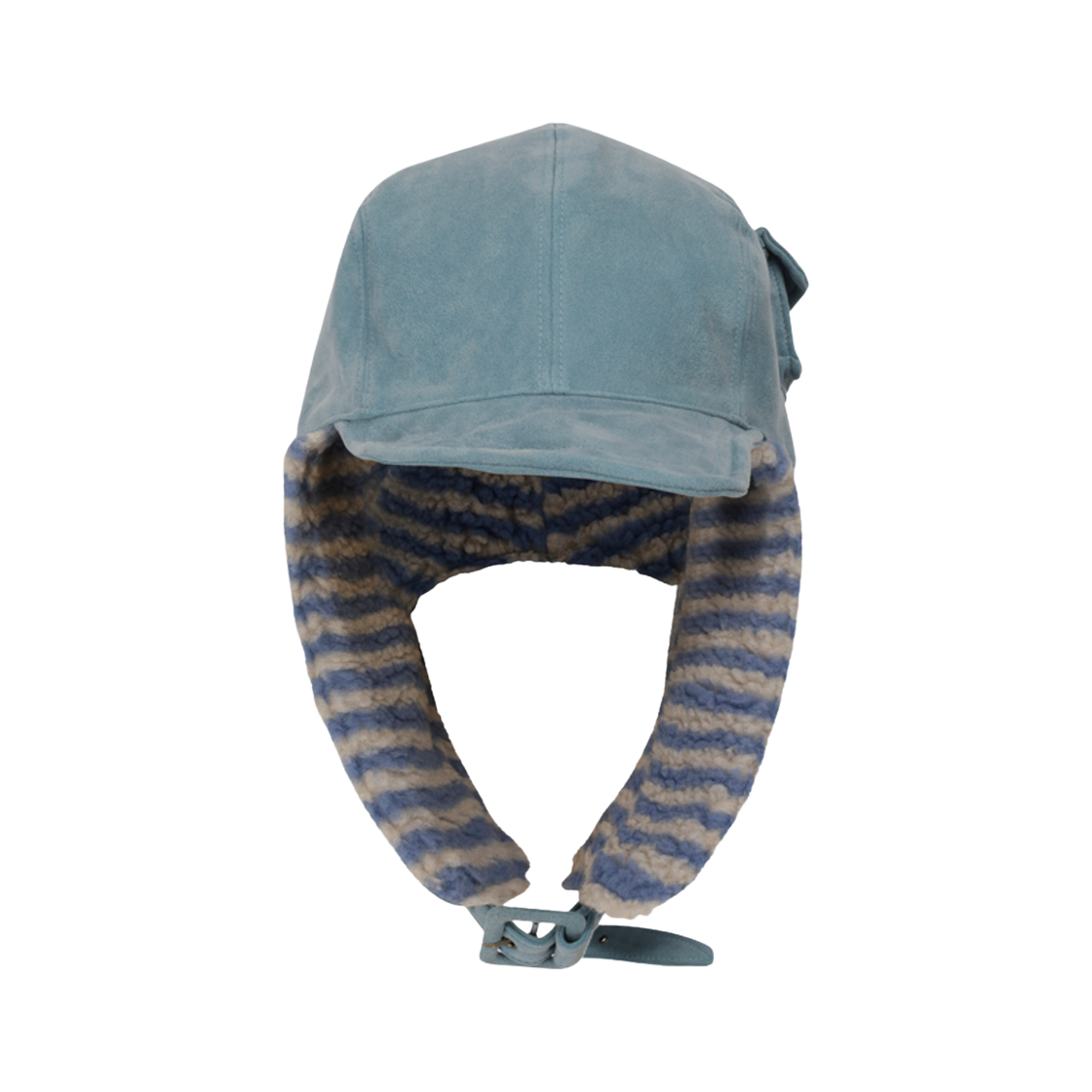 프라블럼올웨이즈 파파스 사이드 포켓 이어플랩 캡 블루(Problemallways Papa's Side Pocket Earflap Cap Blue)