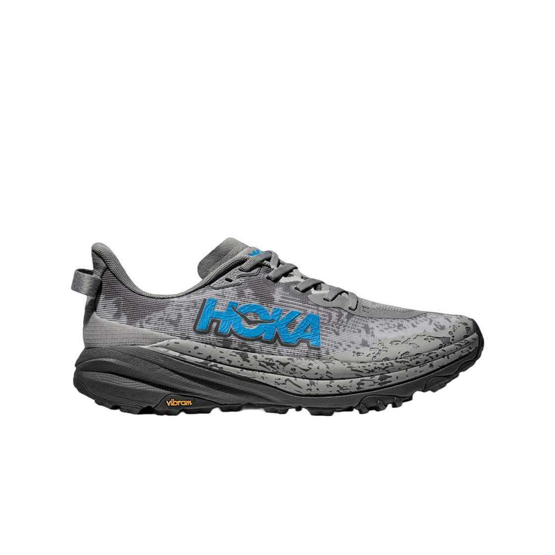 1147830-GCG Hoka Speedgoat 6 Galactic Grey Blue - Wide