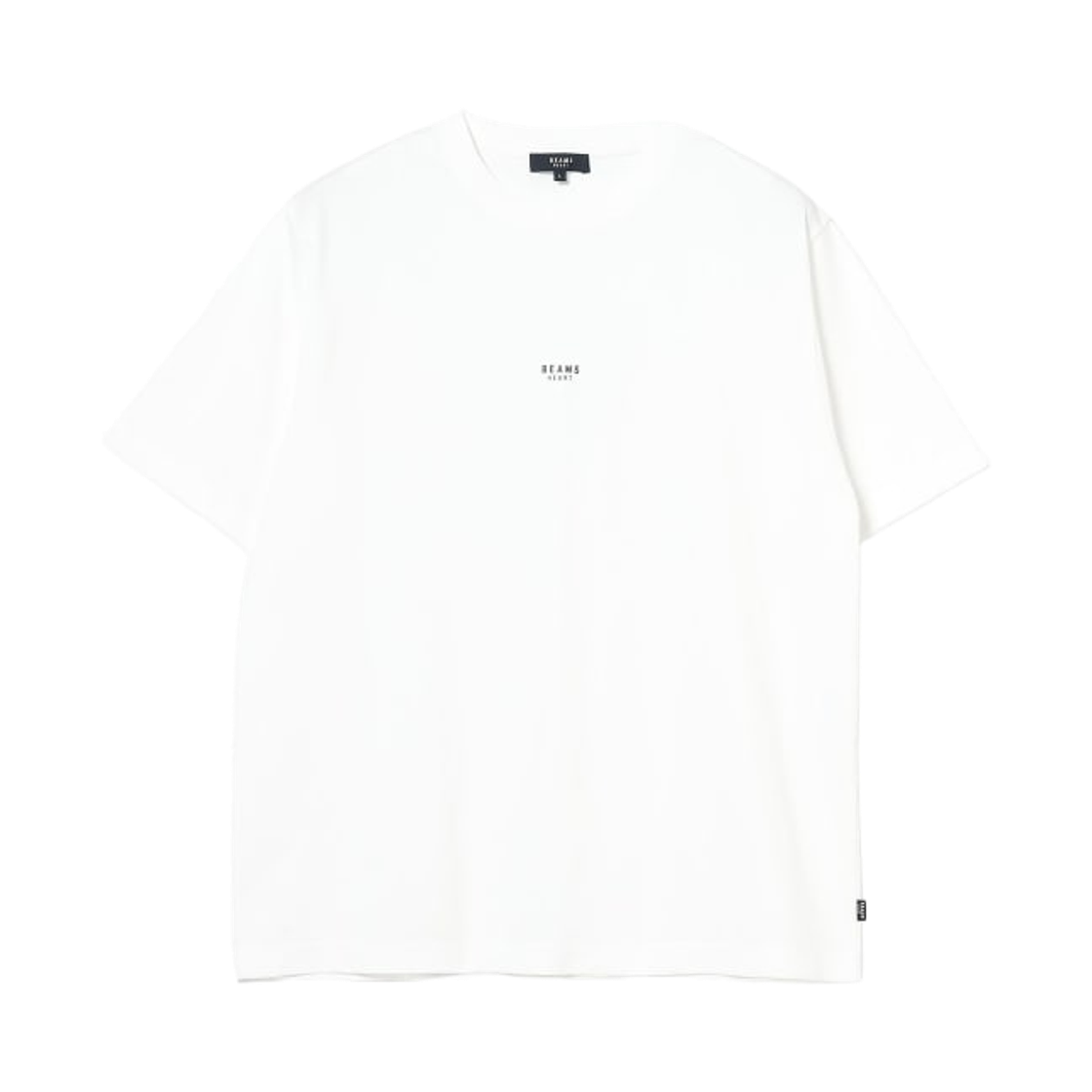 42-08-0094-639 Beams Heart Tricot Heart Logo T-Shirt White