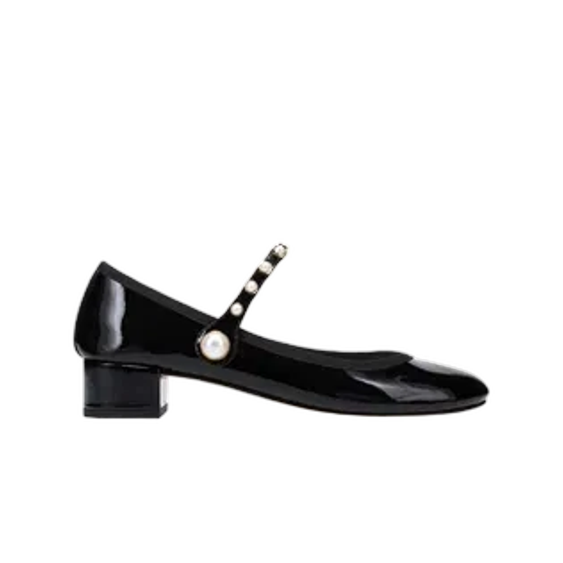 (W) 레페토 로즈 뻬를르 블랙((W) Repetto Rose Perle Black)