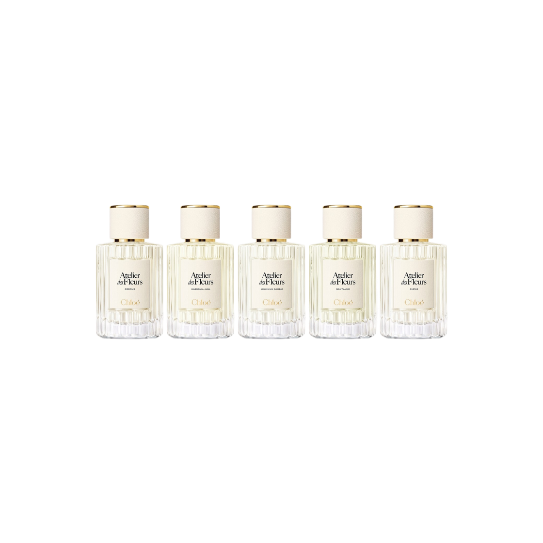 끌로에 아뜰리에 드 플뢰르 미니어처 퍼퓸 기트프 세트 10ml x 5(Chloe Atelier des Fleurs Miniature Parfum Gift Set 10ml x 5)