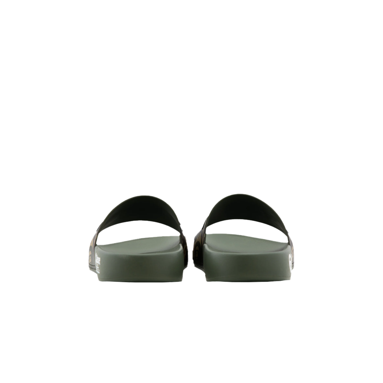 에이프 메인 로고 슬라이드 슈즈 그린 멀티 - 26SS(AAPE Main Logo Slides Shoes Green Multi - 26SS) - 3