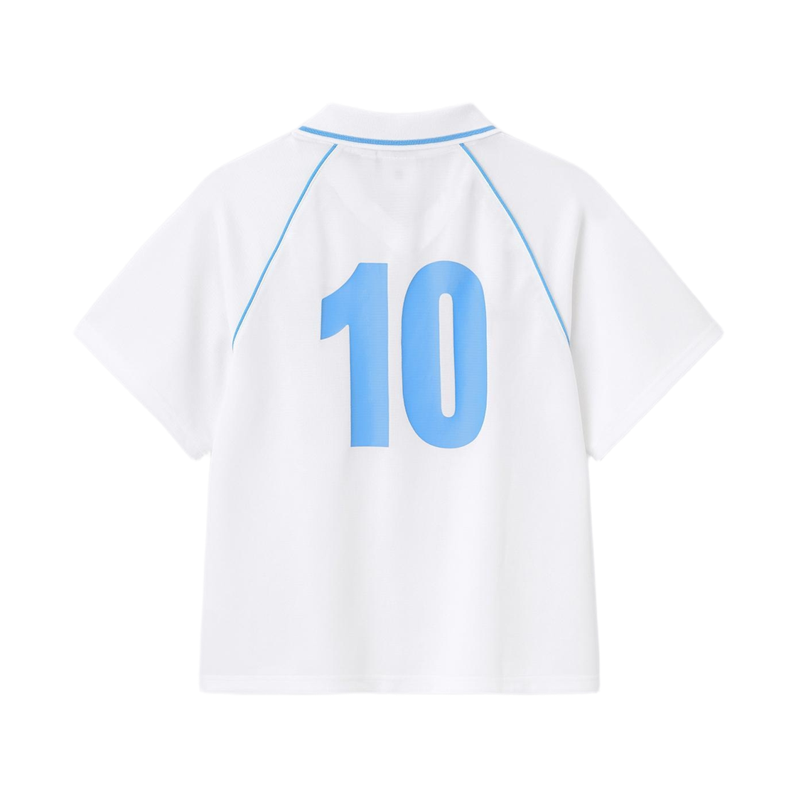 (키즈) GU x 맨체스터 시티 게임 셔츠 1 화이트 (논 마킹 버전)((Kids) GU x Manchester City Game Shirt 1 White (Non Marking Ver.)) - 2