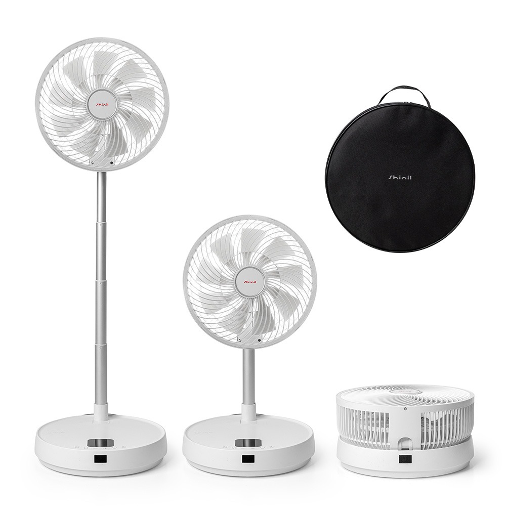 신일 10인치 폴더블 캠핑용 선풍기(SHINIL 10-inch Foldable Wireless Rechargeable Camping Fan with Portable Handle) - 4