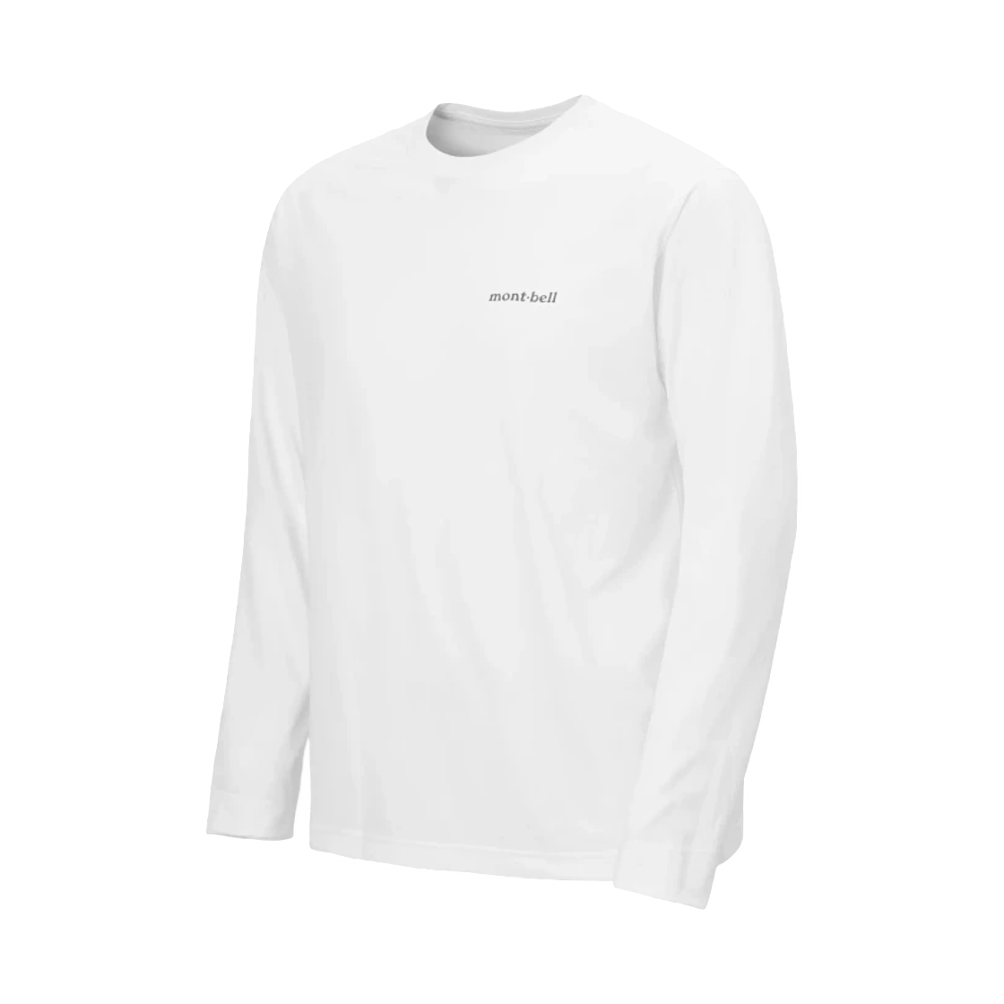 1114930 Montbell Wickron UV-Tect Long Sleeve T-Shirt White