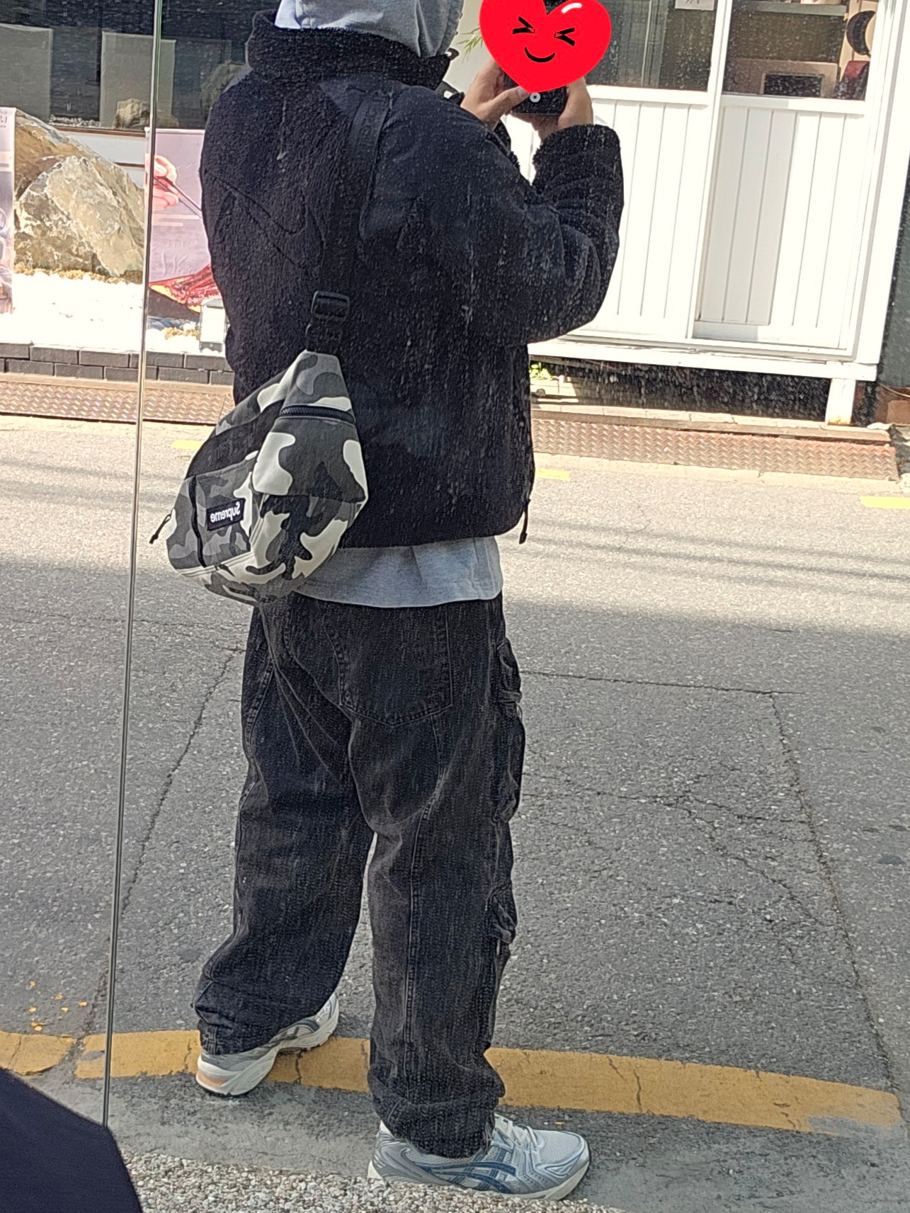 Nike x Drake Nocta NRG Polar Fleece Jacket - US/EU, Supreme Utility Bag Snow Camo - 25SS 착용 스타일 - 3