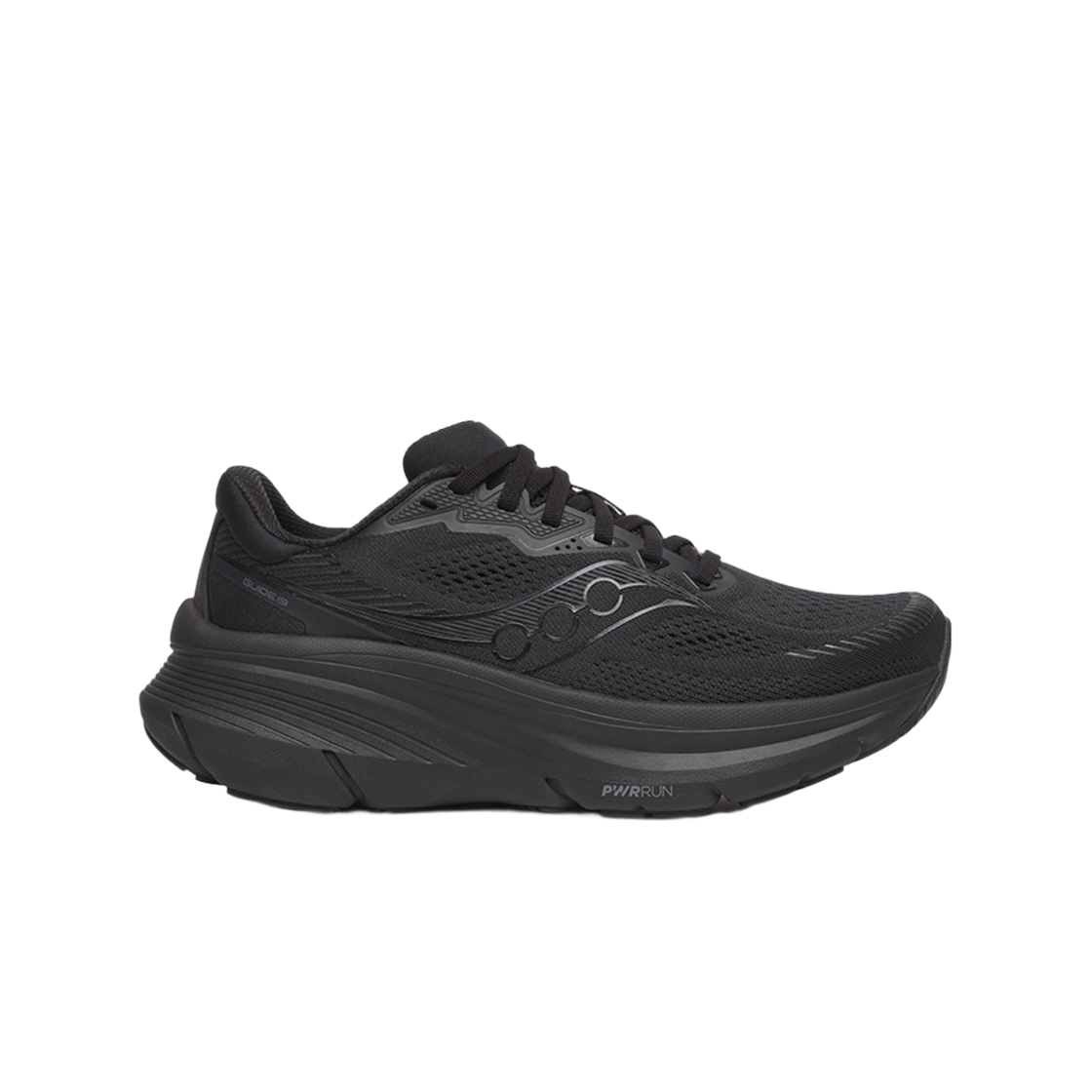 (W) 써코니 가이드 19 트리플 블랙((W) Saucony Guide 19 Triple Black) - 1