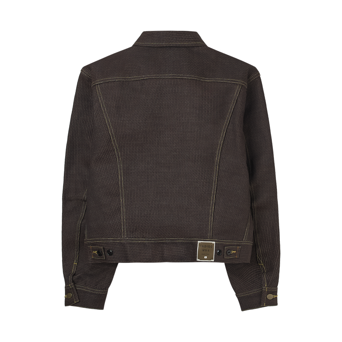 캐피탈 No.5 센츄리 데님 웨스터너 자켓 브라운(Kapital No.5 Century Denim Westerner Jacket Brown) - 2