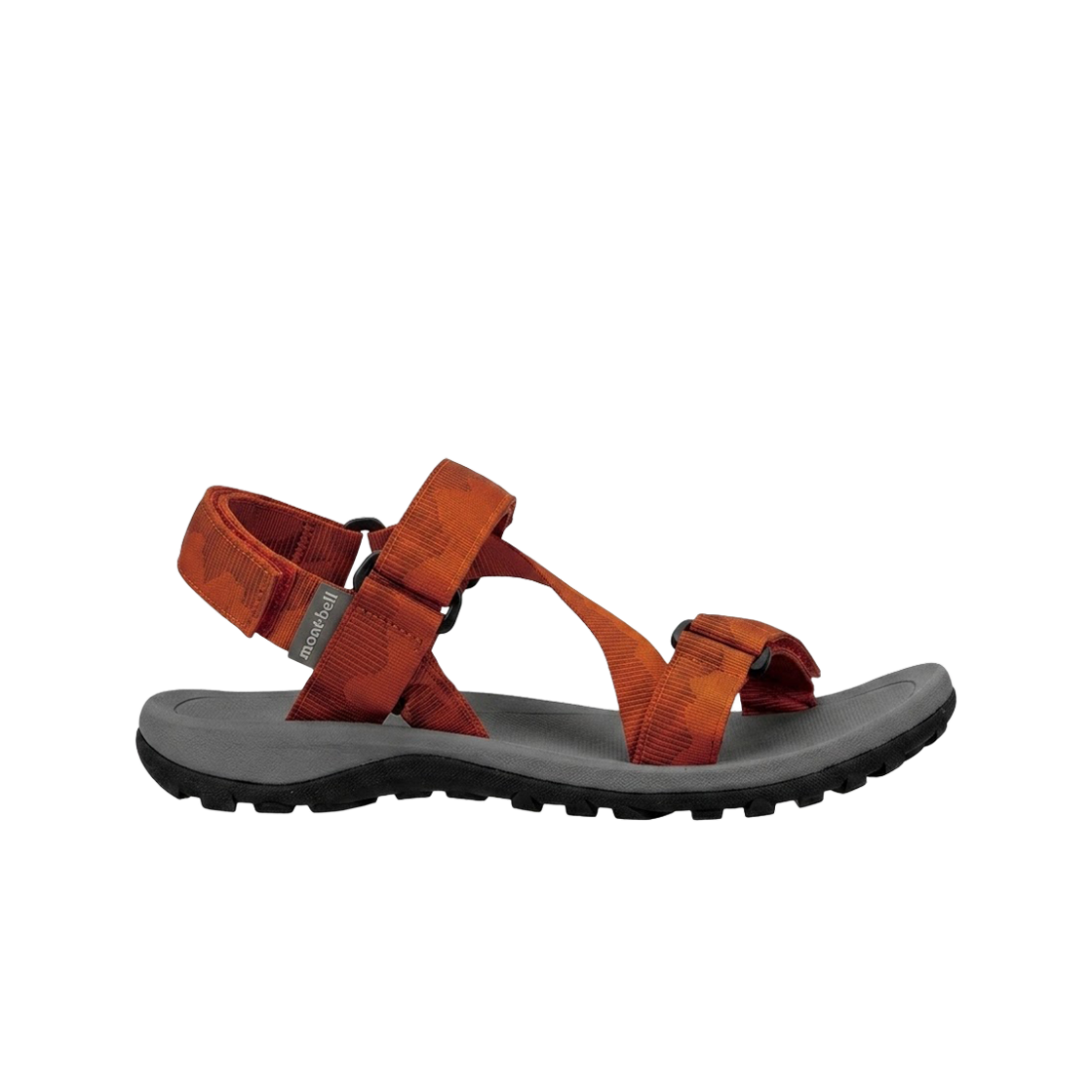 1129558 Montbell Aqua Gripper Sandals Dark Orange