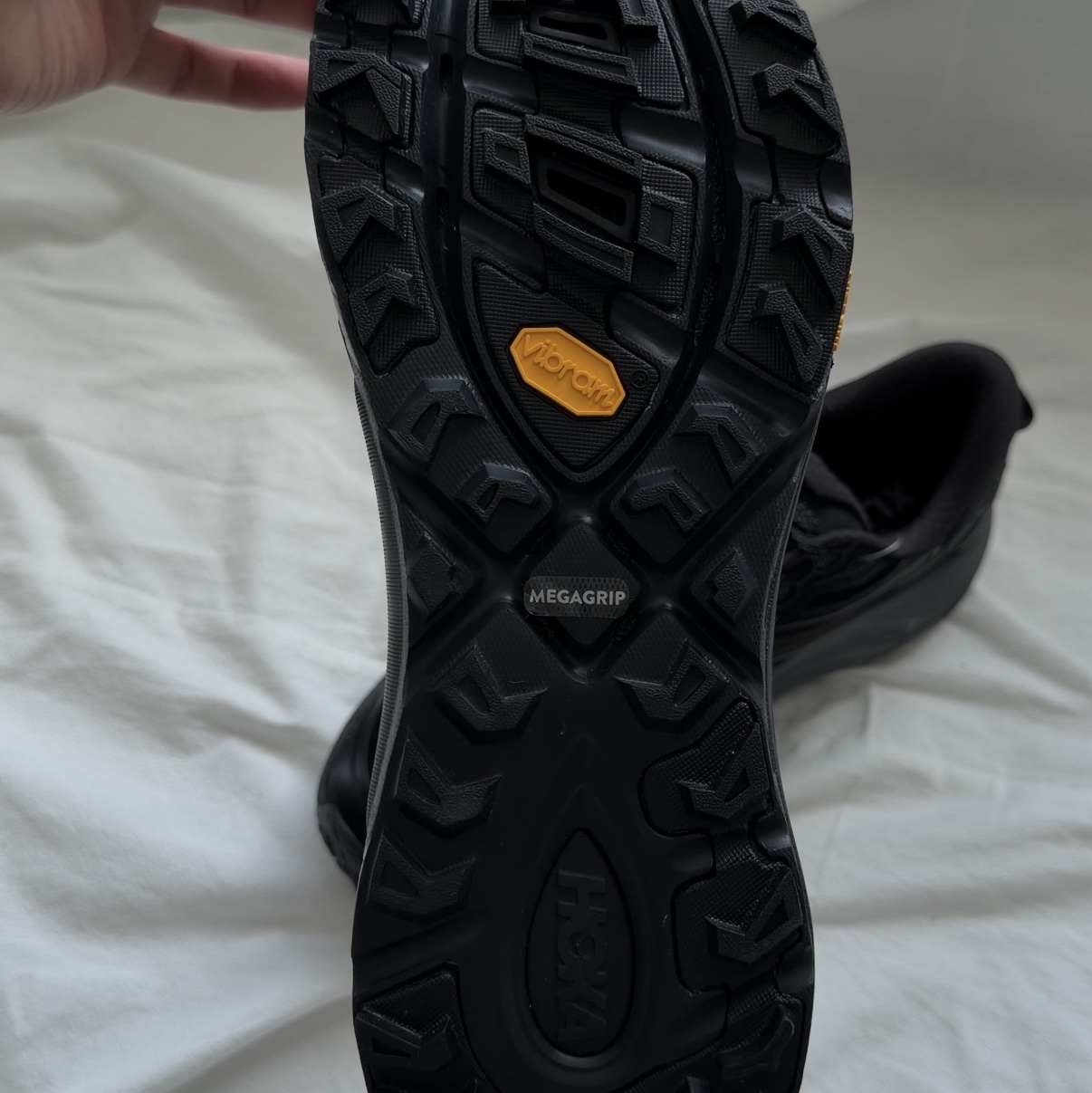 Hoka x Xlim Mafate Speed 2 TS Black Charcoal 착용 스타일 - 6