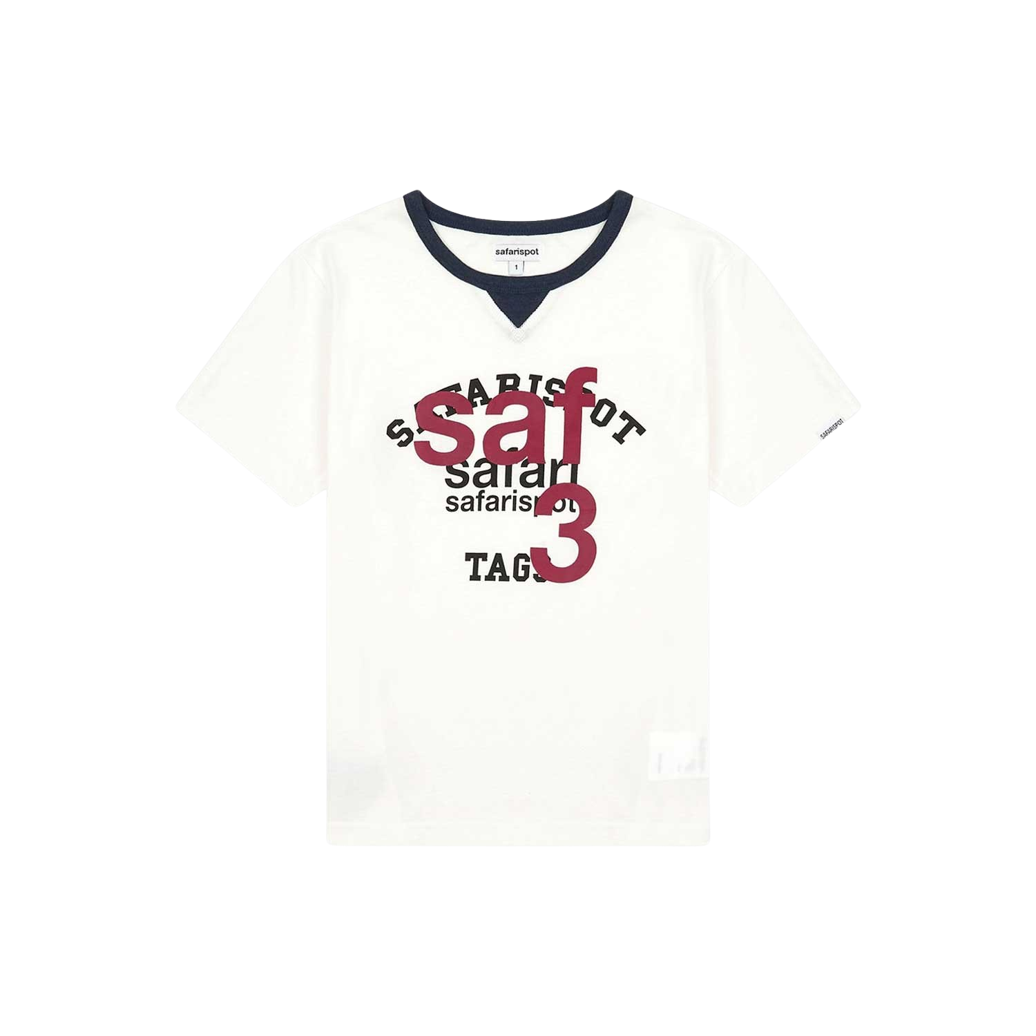 [KREAM 단독] 사파리스팟 1/2 루 베이스 스쿨 클럽 티 화이트([KREAM 단독] Safarispot 1/2 Roux Base School Club Tee White)