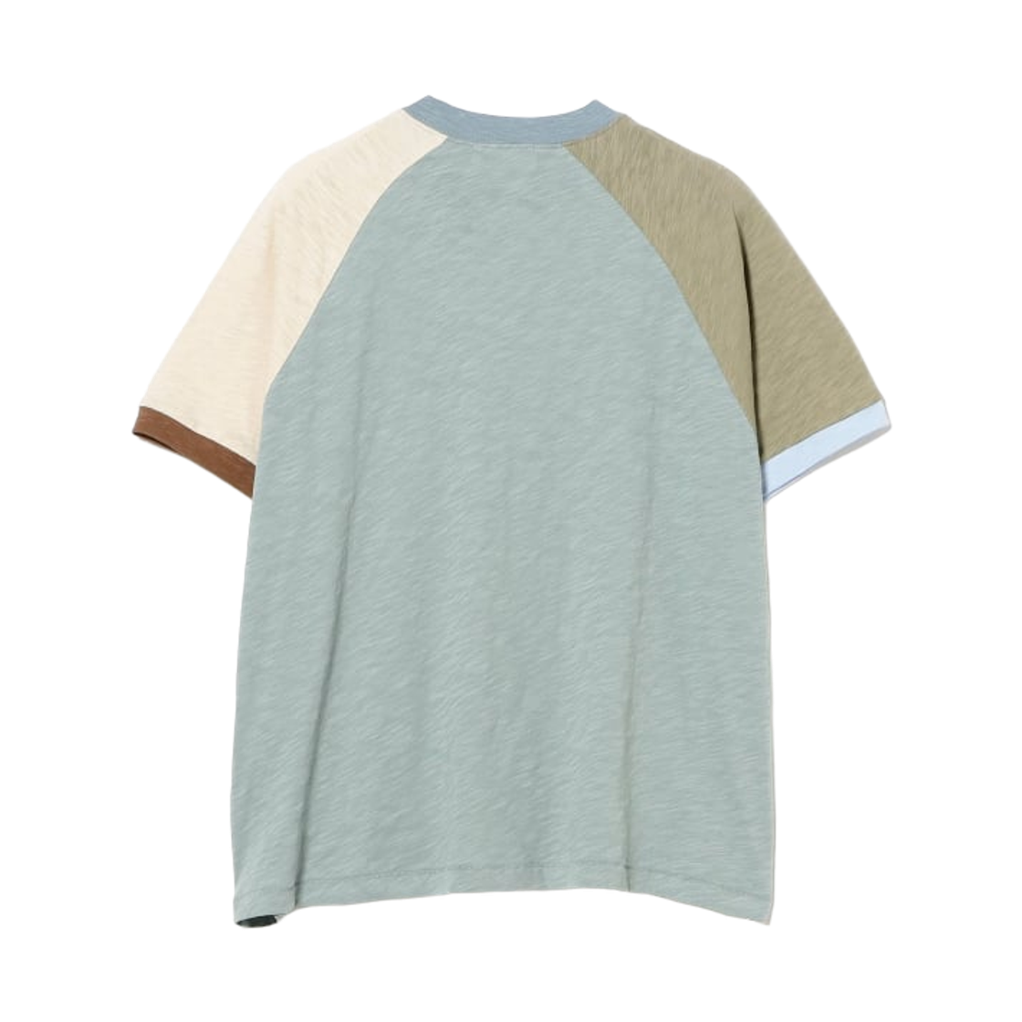 (W) 빔즈 보이 크레이지 숏슬리브 슬럽 저지 그레이((W) Beams Boy Crazy Short Sleeve Slub Jersey Gray) - 2