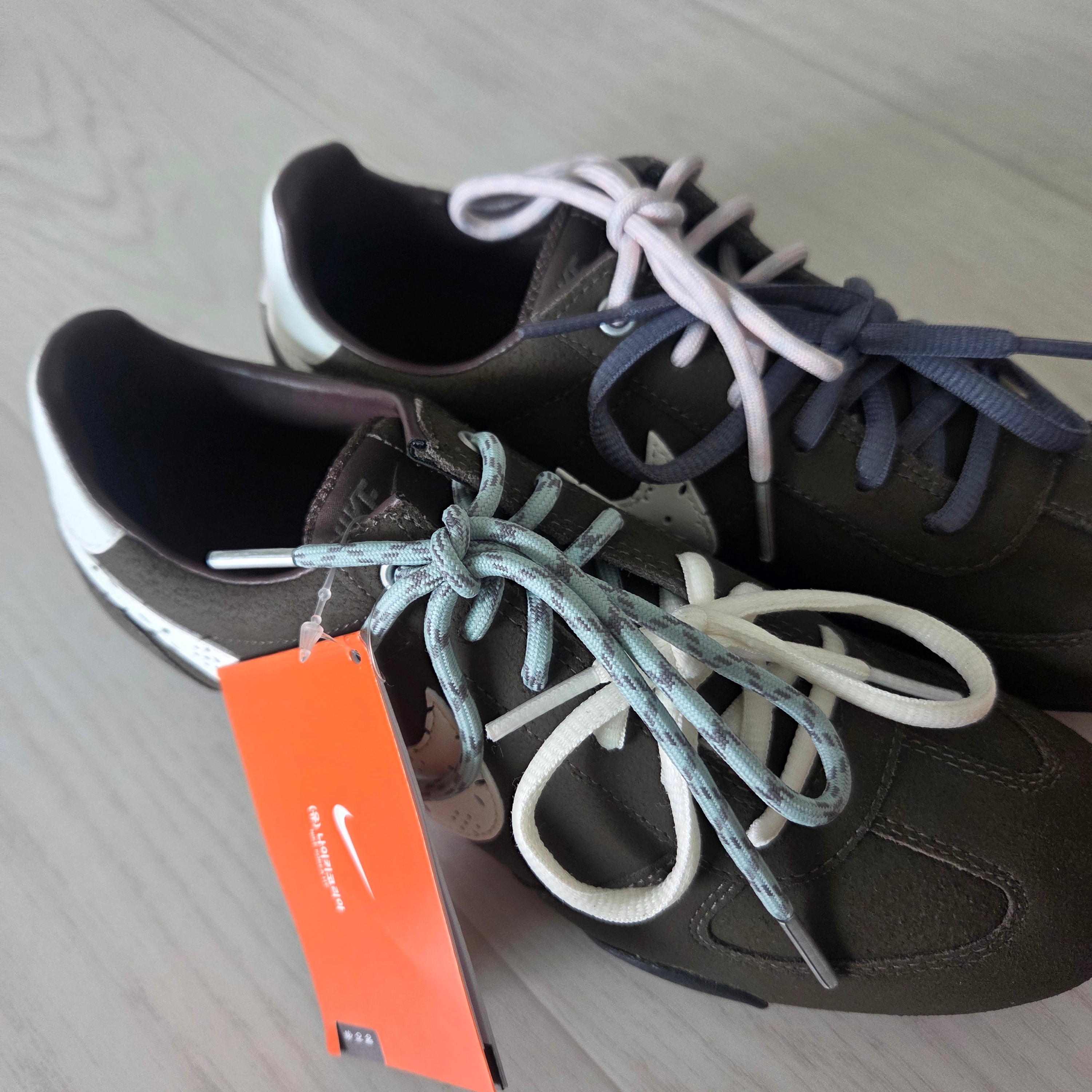 (W) Nike Sprint Sister Ridgerock Ocean Cube 착용 스타일 - 3