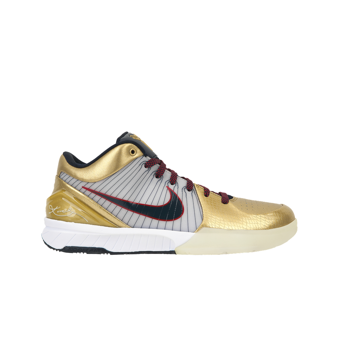 나이키 코비 4 프로트로 메탈릭 골드 앤 다크 옵시디언(Nike Kobe 4 Protro Metallic Gold and Dark Obsidian)