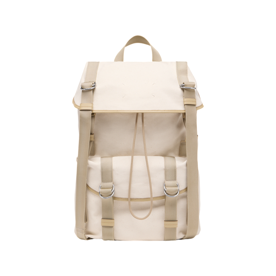 SB2WA0014P8750HB350 Maison Margiela High Tech Backpack Small Beige