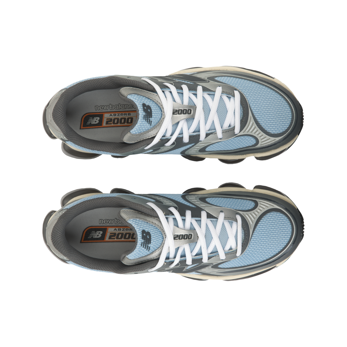 뉴발란스 2000 앱졸브 블루 그레이(New Balance 2000 Abzorb Blue Grey) - 5