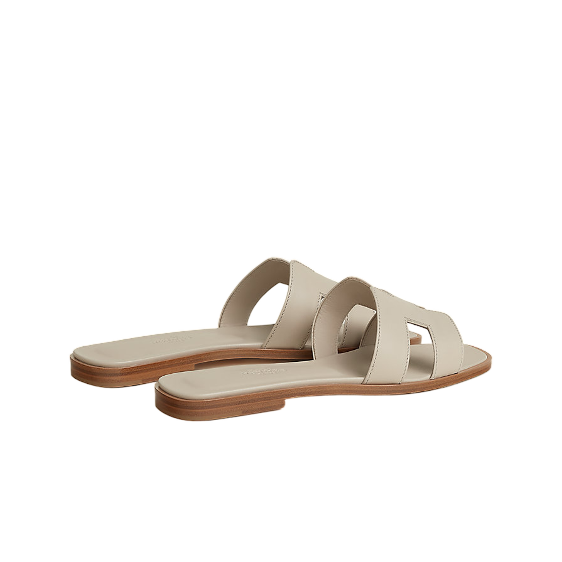 (W) 에르메스 오란 샌들 카프스킨 & 베쥬 노메이드((W) Hermes Oran Sandal Calfskin & Beige Nomade) - 2