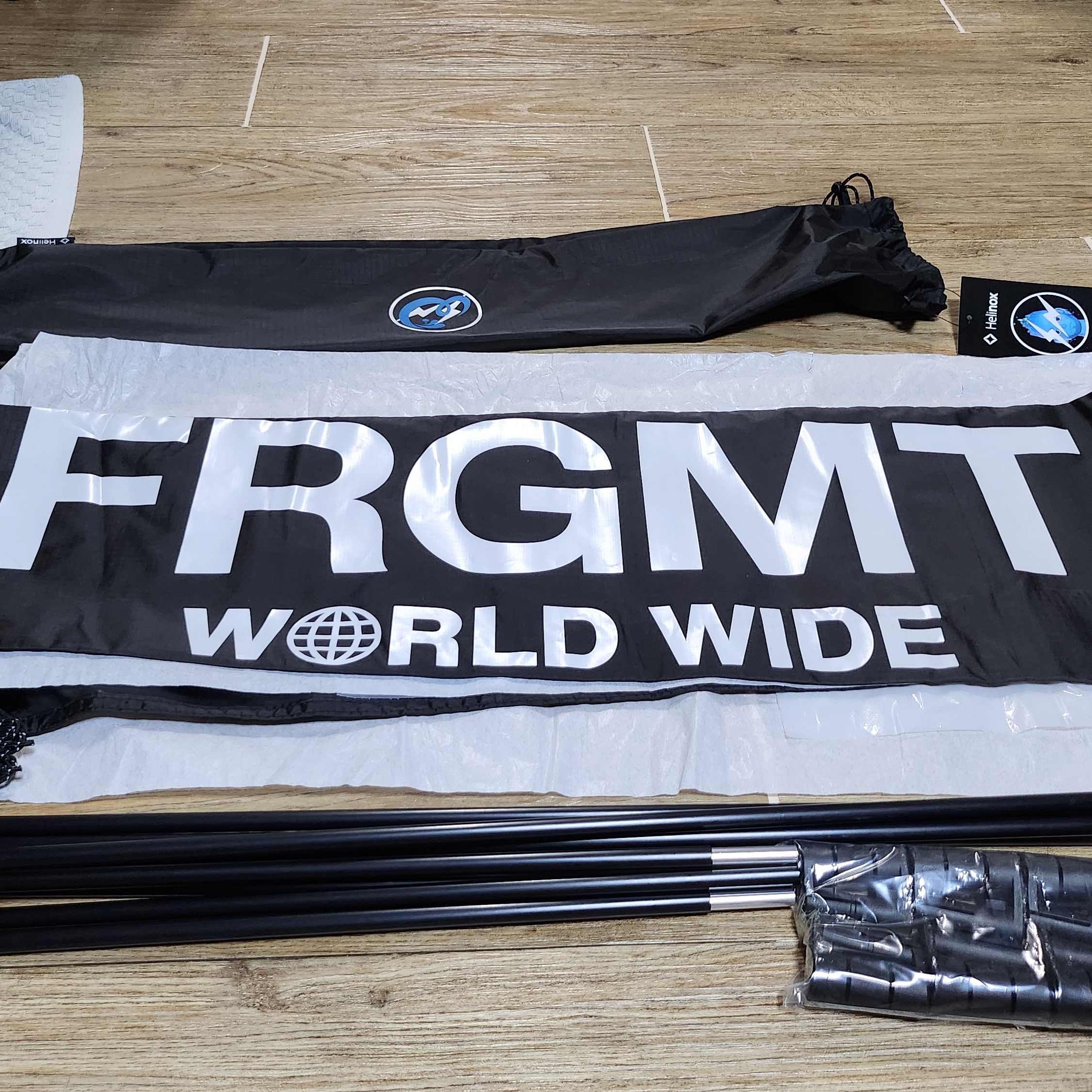 WADE x FRGMT Helinox Personal Shade, WADE x FRGMT Helinox Chair One 착용 스타일 - 1