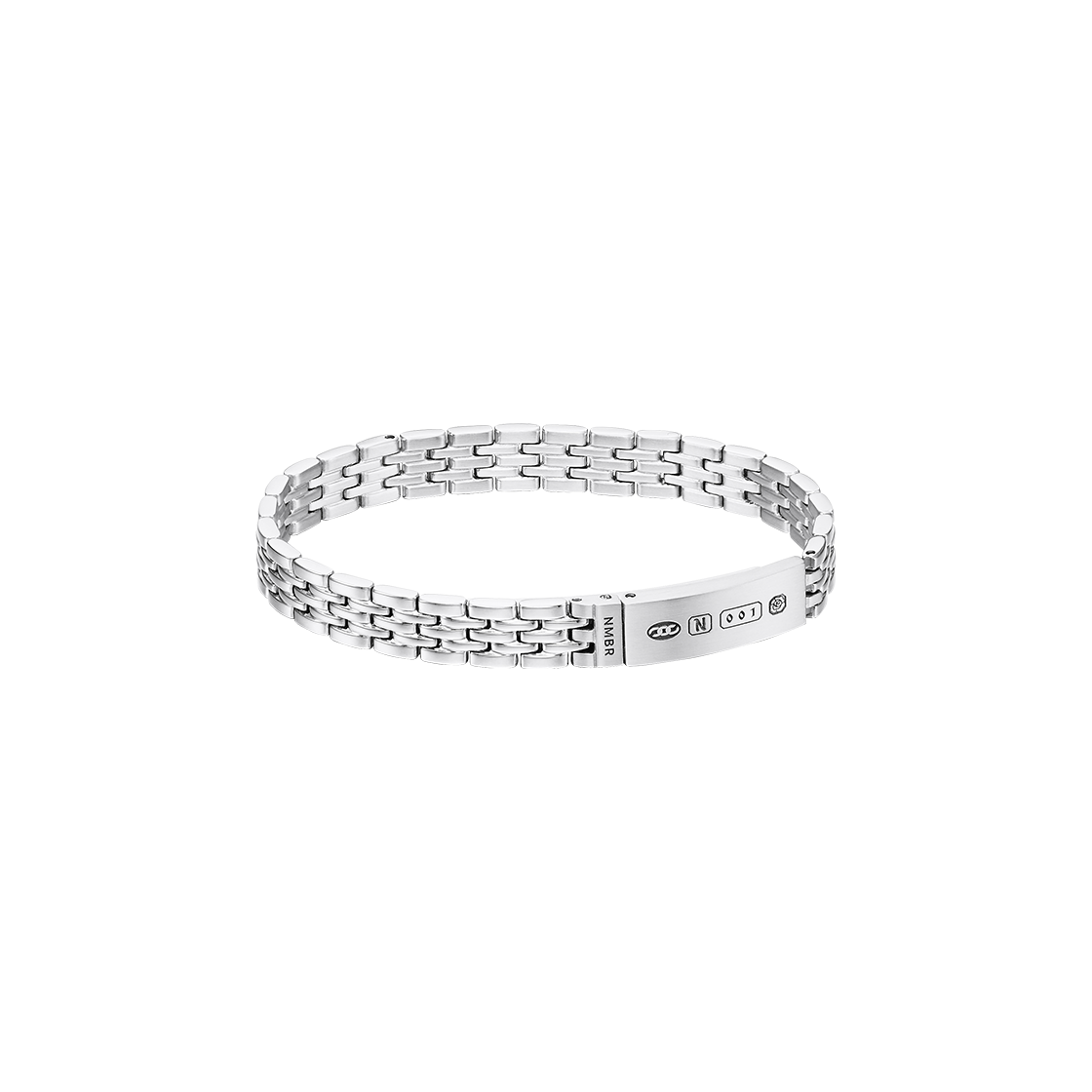 넘버링 #1909 체인 워치 브레이슬릿 실버(NUMBERING #1909 Chain Watch Bracelet Silver)