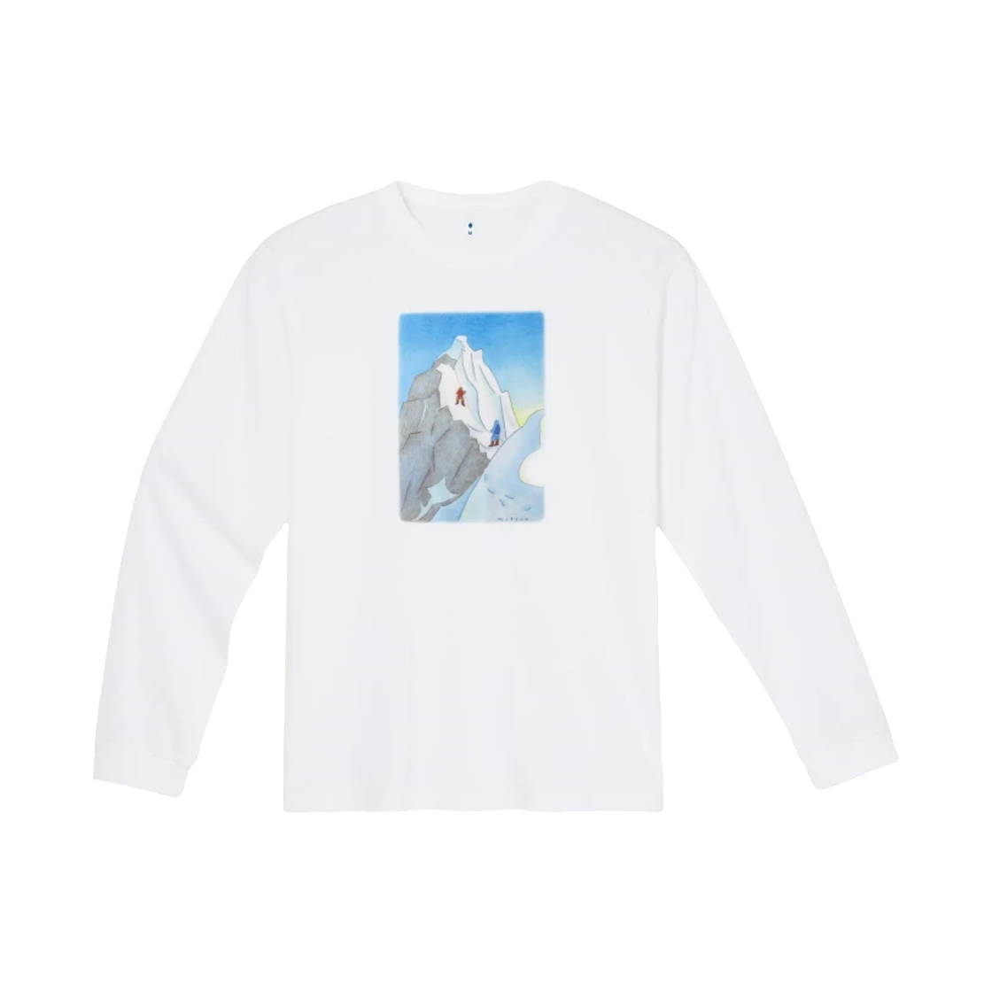 1114959 Montbell Wickron Long Sleeve T-Shirt Winter Mountaineering White