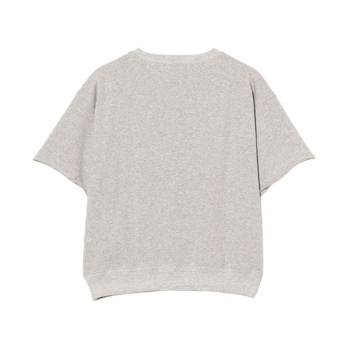 (W) 빔즈 보이 랜덤 넘버링 숏슬리브 티셔츠 탑 그레이((W) Beams Boy Random Numbering Short Sleeve T-Shirt Top Grey) - 2