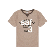 [KREAM 단독] Safarispot Roux Base School Club Tee Brown