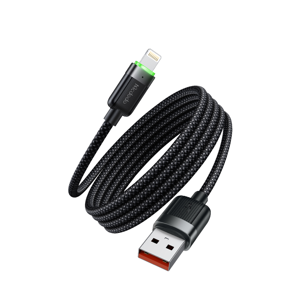 맥도도 마그네틱 꼬임방지 8핀 고속충전 케이블 CA600(Mcdodo Magnetic Self-Winding 8pin Fast Charging Cable CA600)