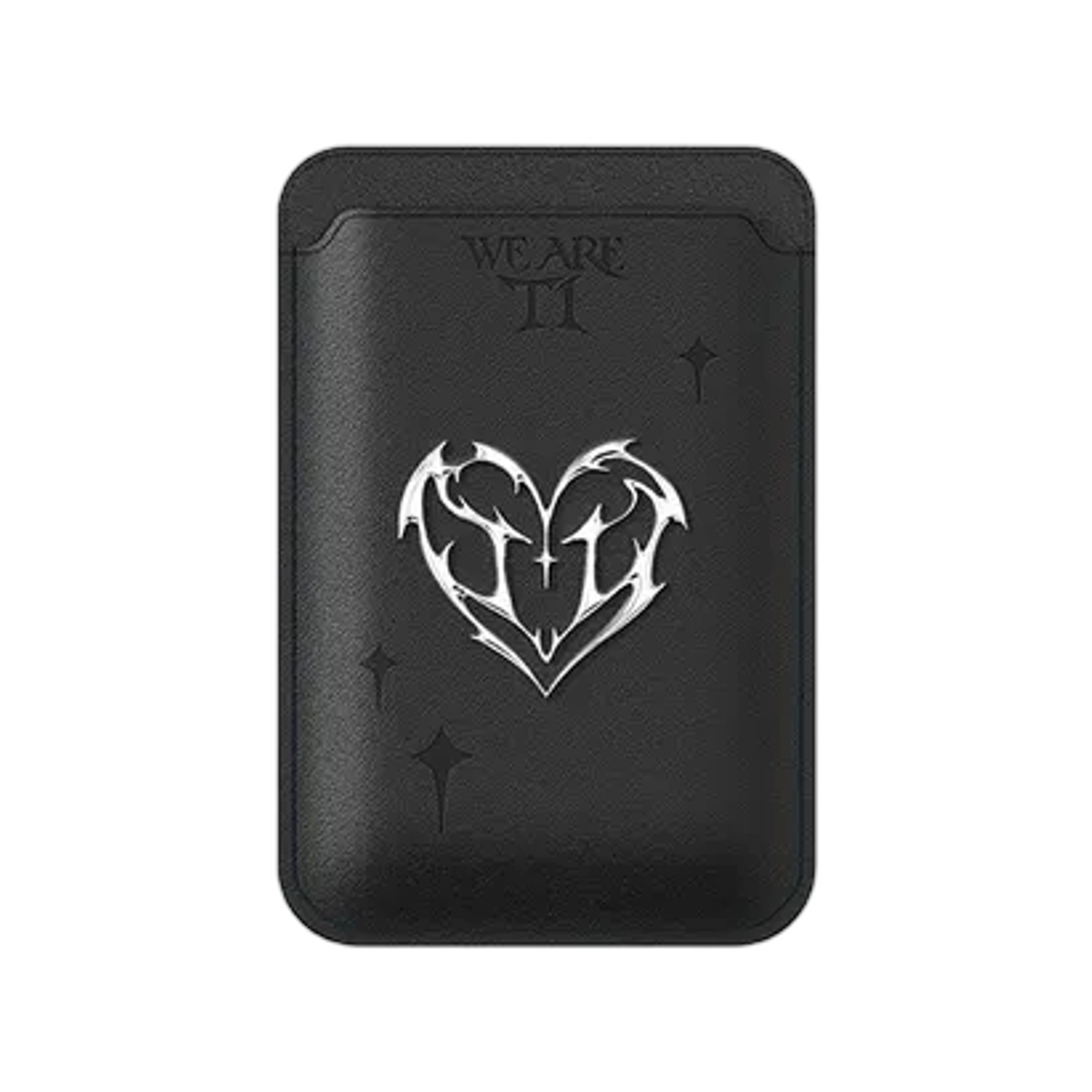 티원 하트 마그네틱 카드지갑 블랙(T1 Heart Magnetic Card Wallet Black)