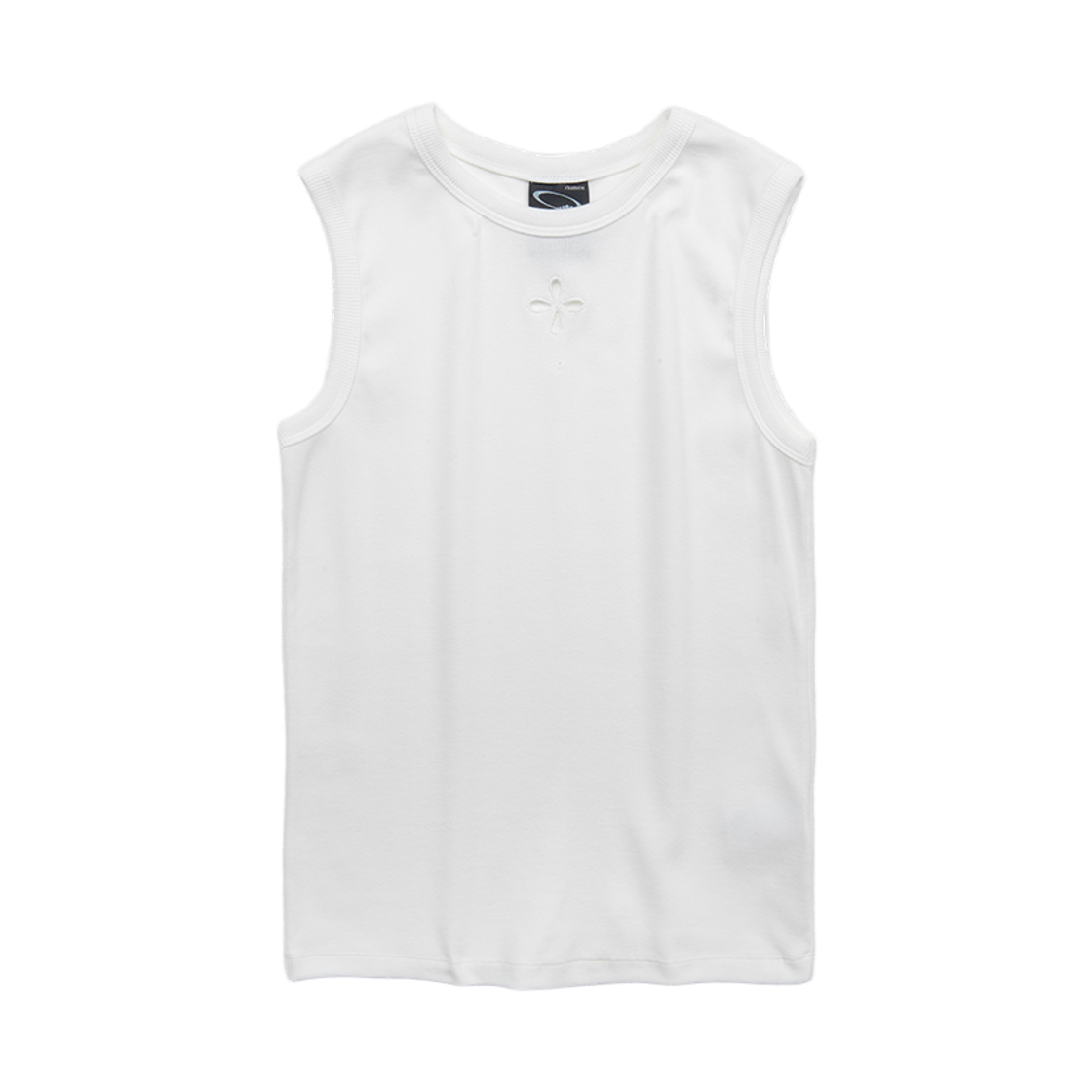 리오므 시그니처 슬리브리스 화이트