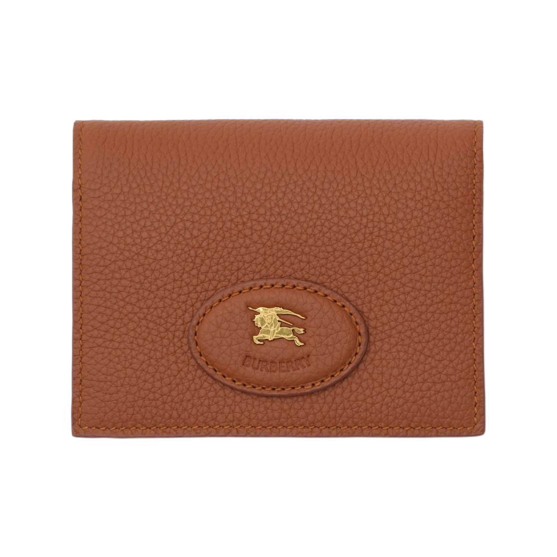 8120487 Burberry Bloomsbury Folding Card Case Ginger Orange Gingerbread Brown