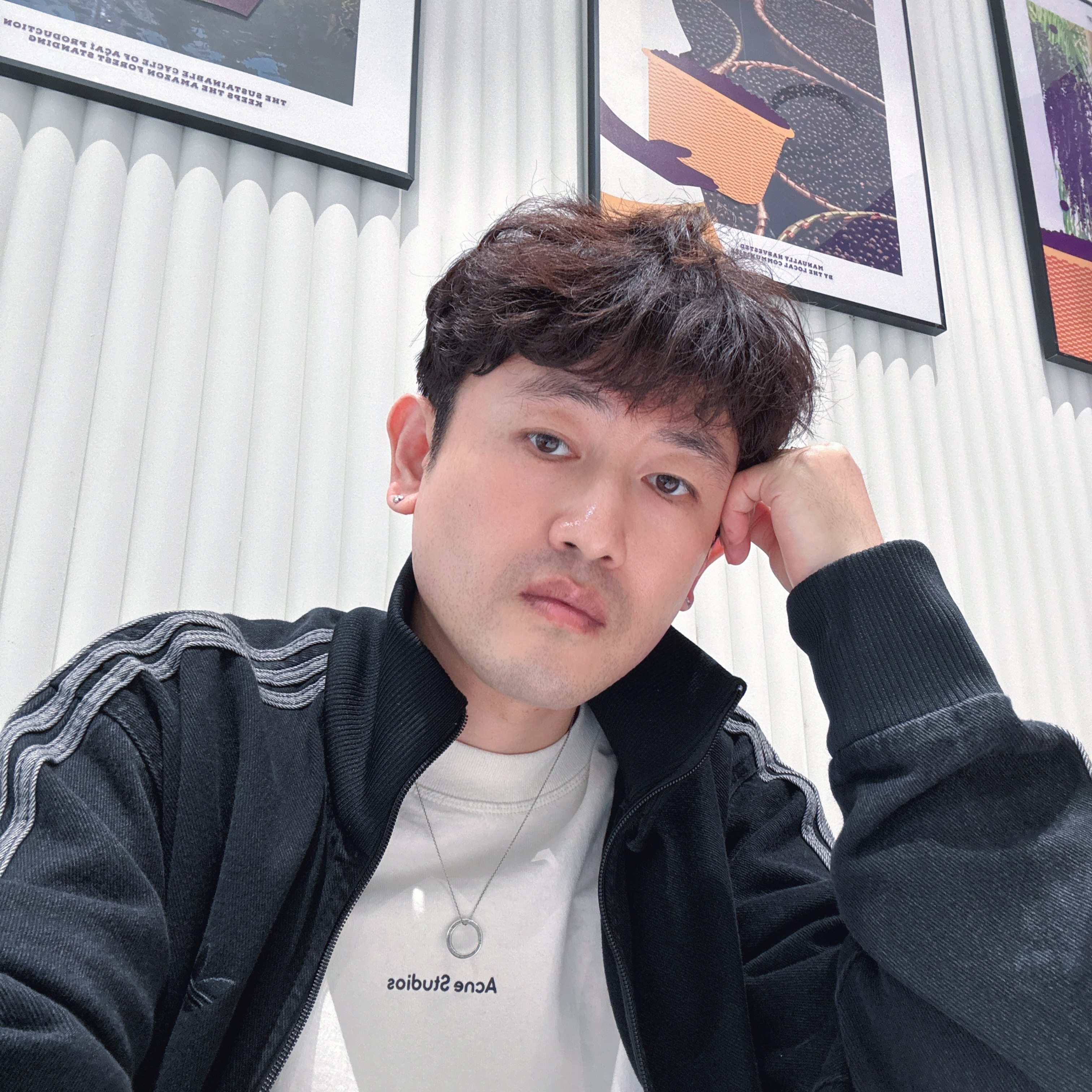 Adidas Adicolor Denim Firebird Track Top True Black Denim  - KR Sizing, Tiffany & Co. 1837 Circle Pendant Medium Sterling Silver 착용 스타일