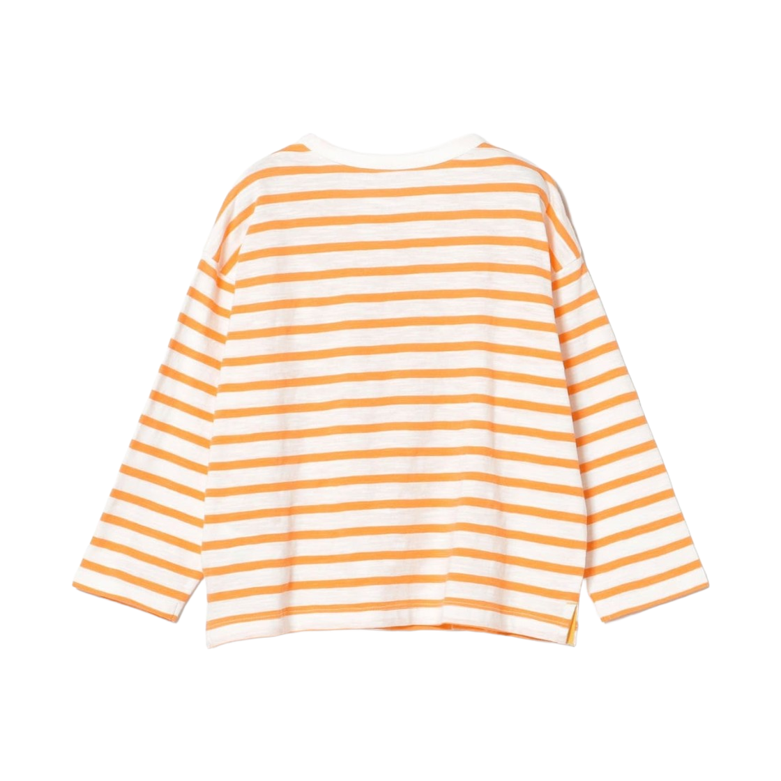 (키즈) 빔즈 미니 보더 롱슬리브 티셔츠 오렌지((Kids) Beams Mini Border Long Sleeve T-Shirt Orange) - 2